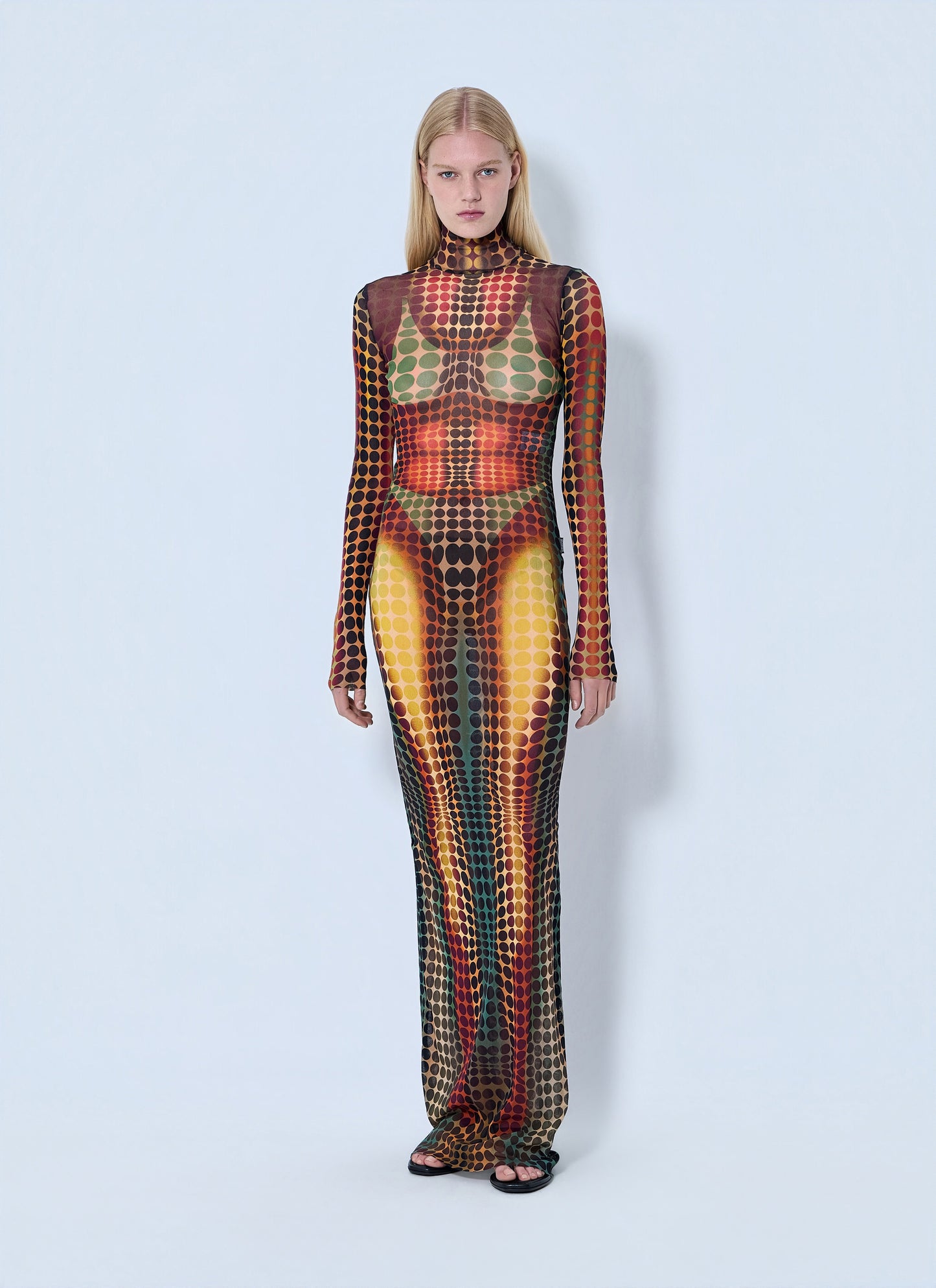 Jean Paul Gaultier Women Re-Edition Long Dress High Neck JEAN PAUL GAULTIER