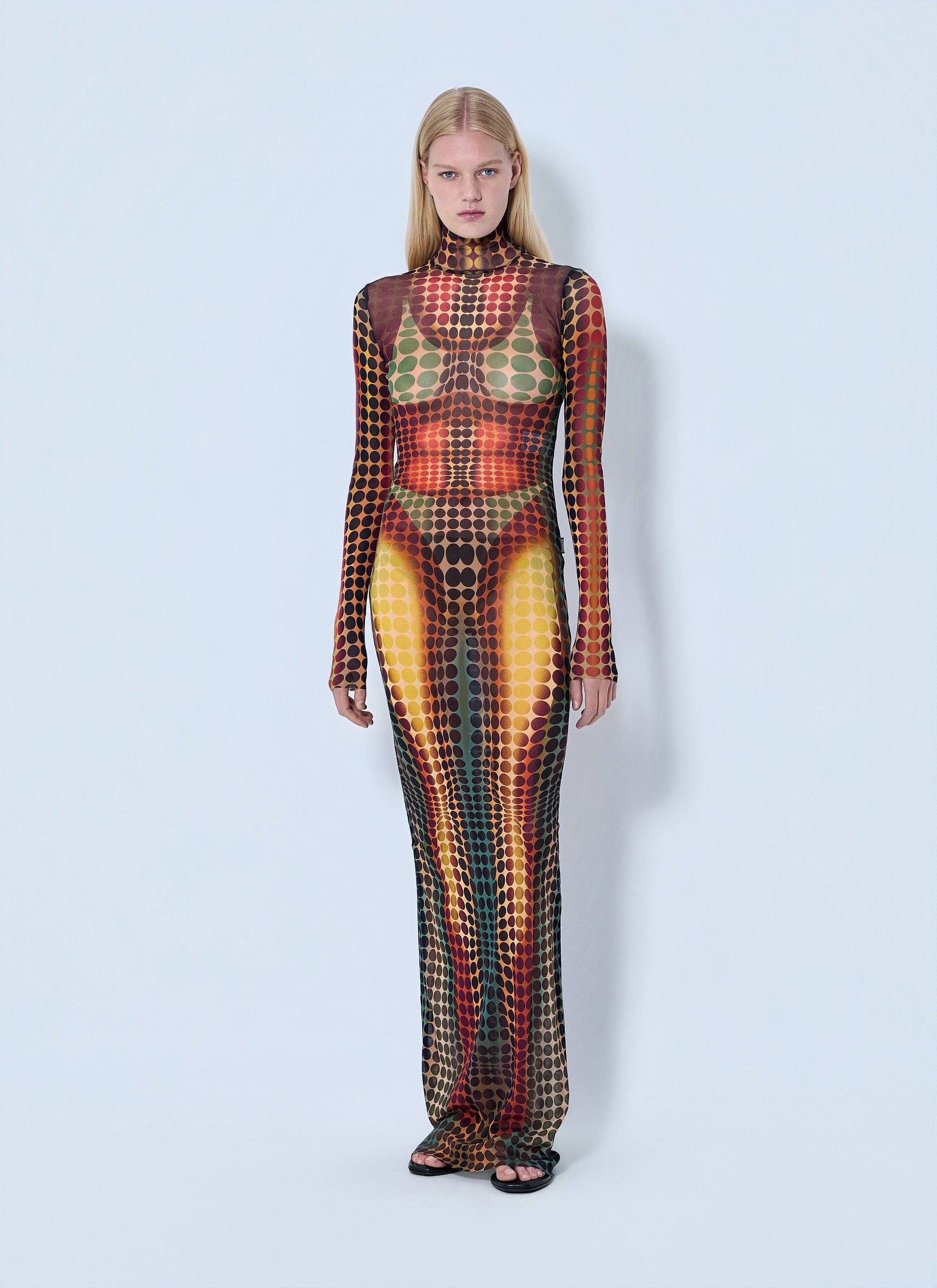 Jean Paul Gaultier Women Re-Edition Long Dress High Neck JEAN PAUL GAULTIER