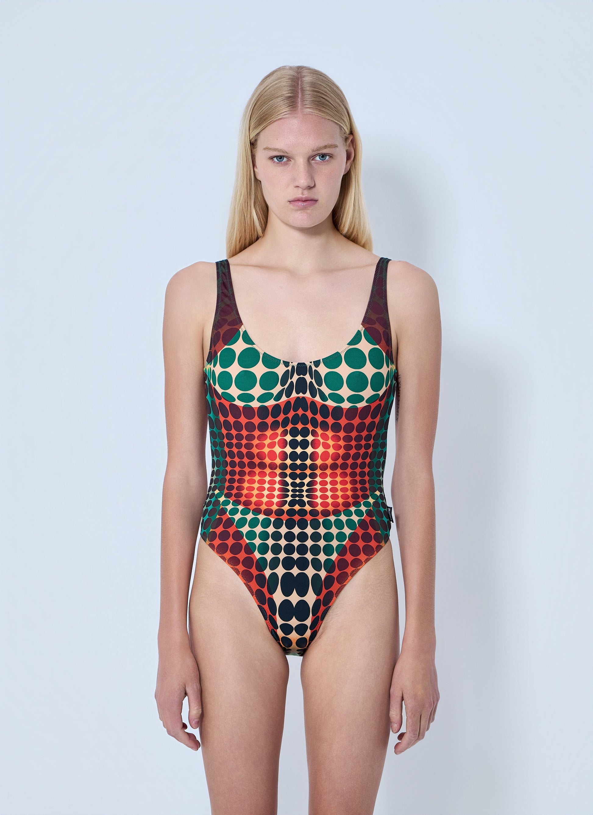 Jean Paul Gaultier Women Re-Edition The Brown Dots Swimsuit JEAN PAUL GAULTIER