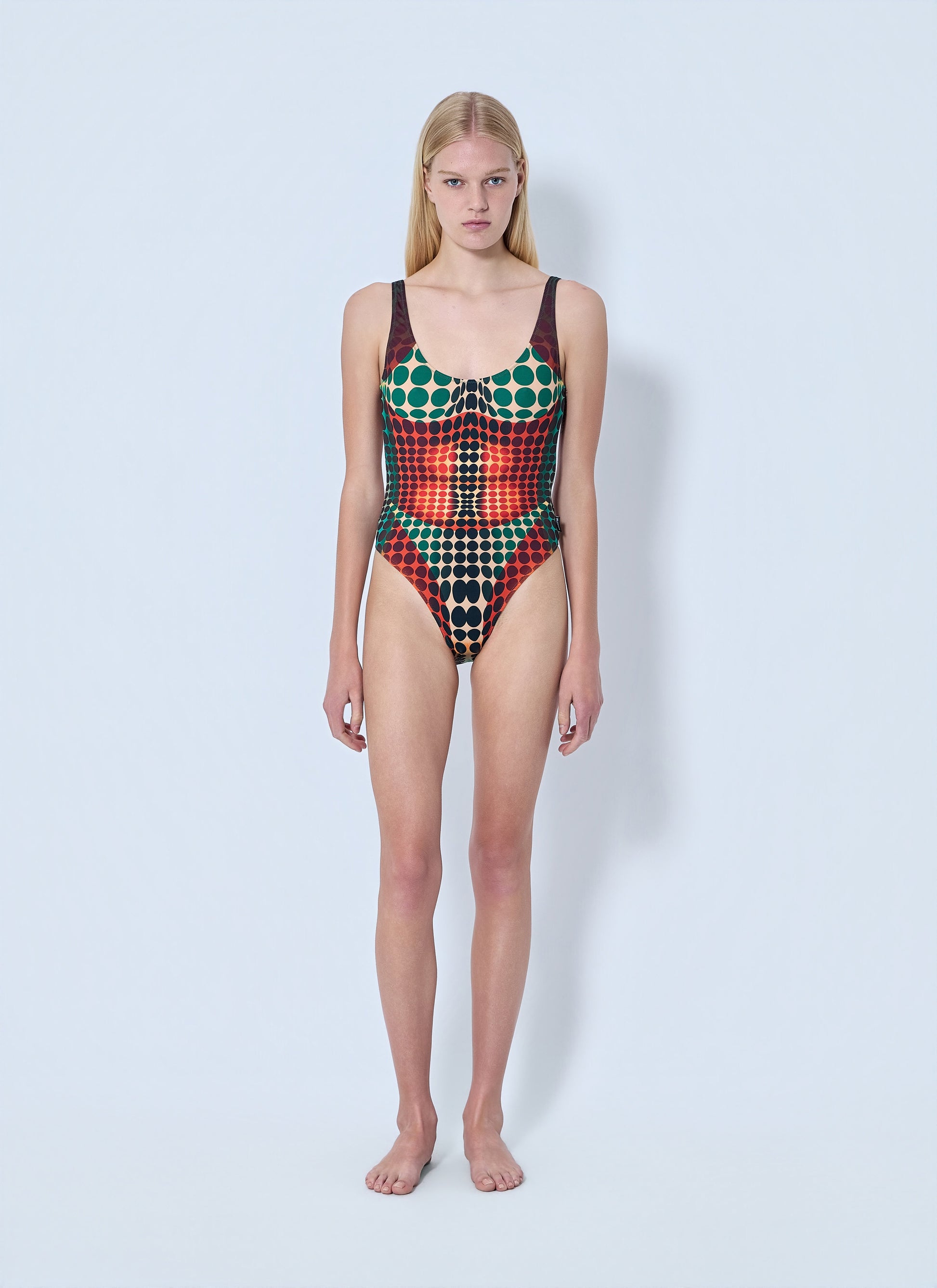 Jean Paul Gaultier Women Re-Edition The Brown Dots Swimsuit JEAN PAUL GAULTIER