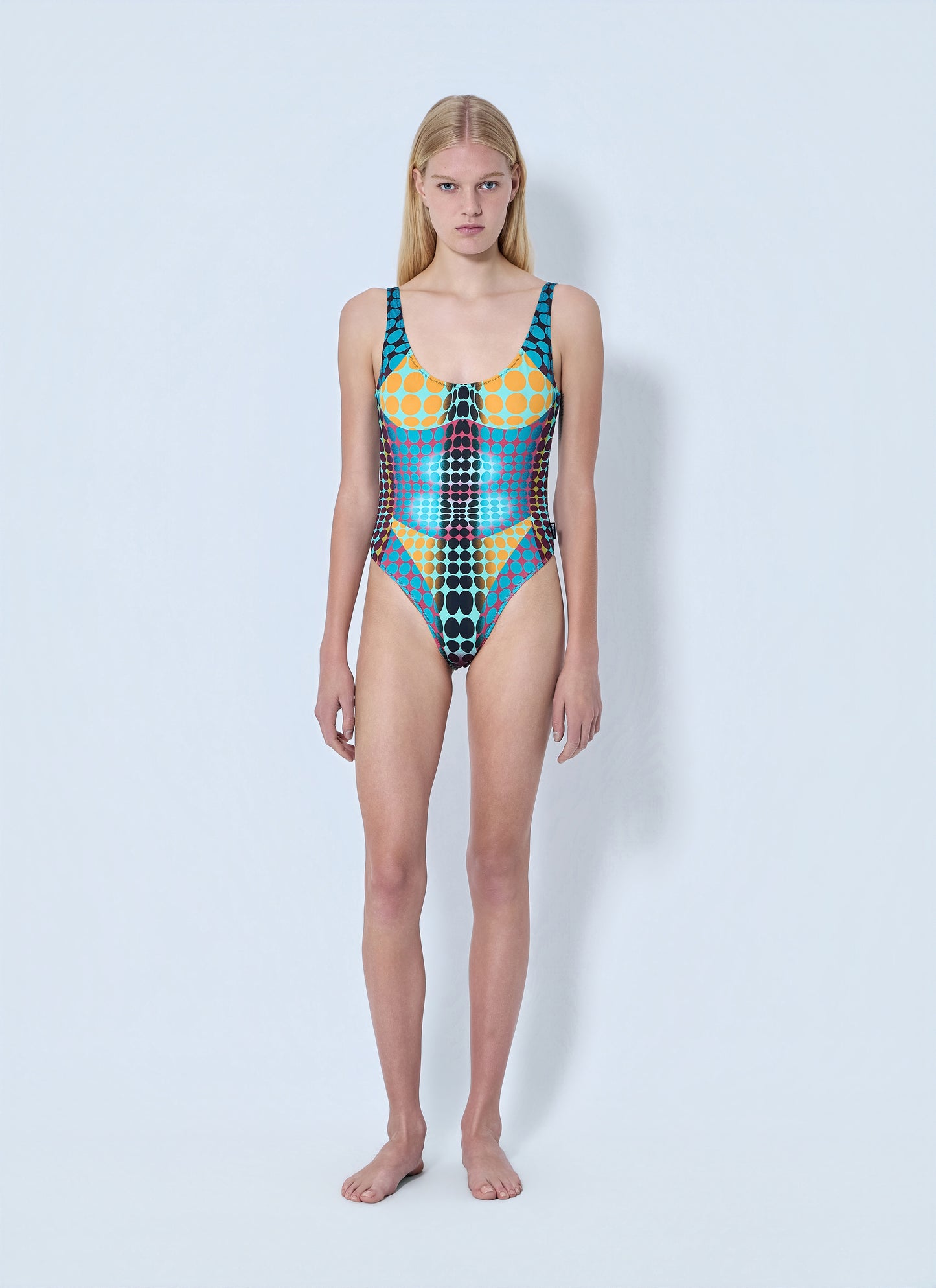 Jean Paul Gaultier Women Re-Edition The Blue Dots Swimsuit JEAN PAUL GAULTIER