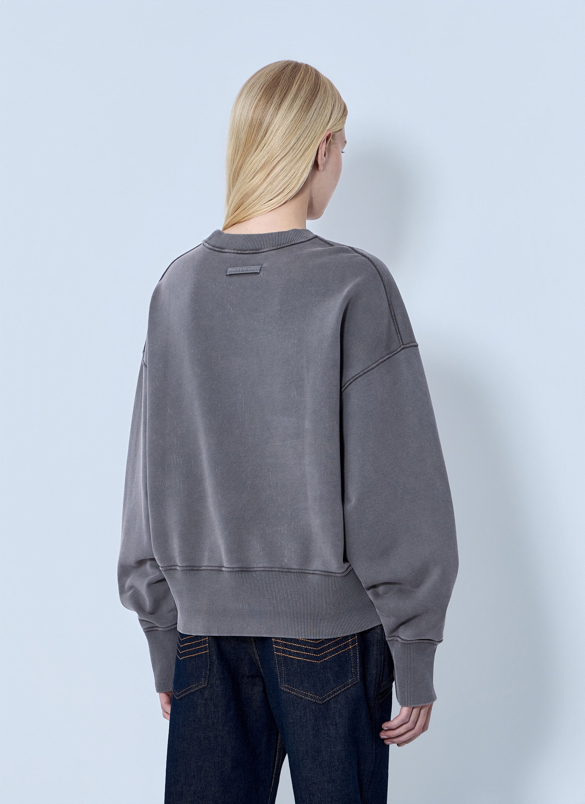 Jean Paul Gaultier Women Fleece Embroidered Sweatshirt JEAN PAUL GAULTIER