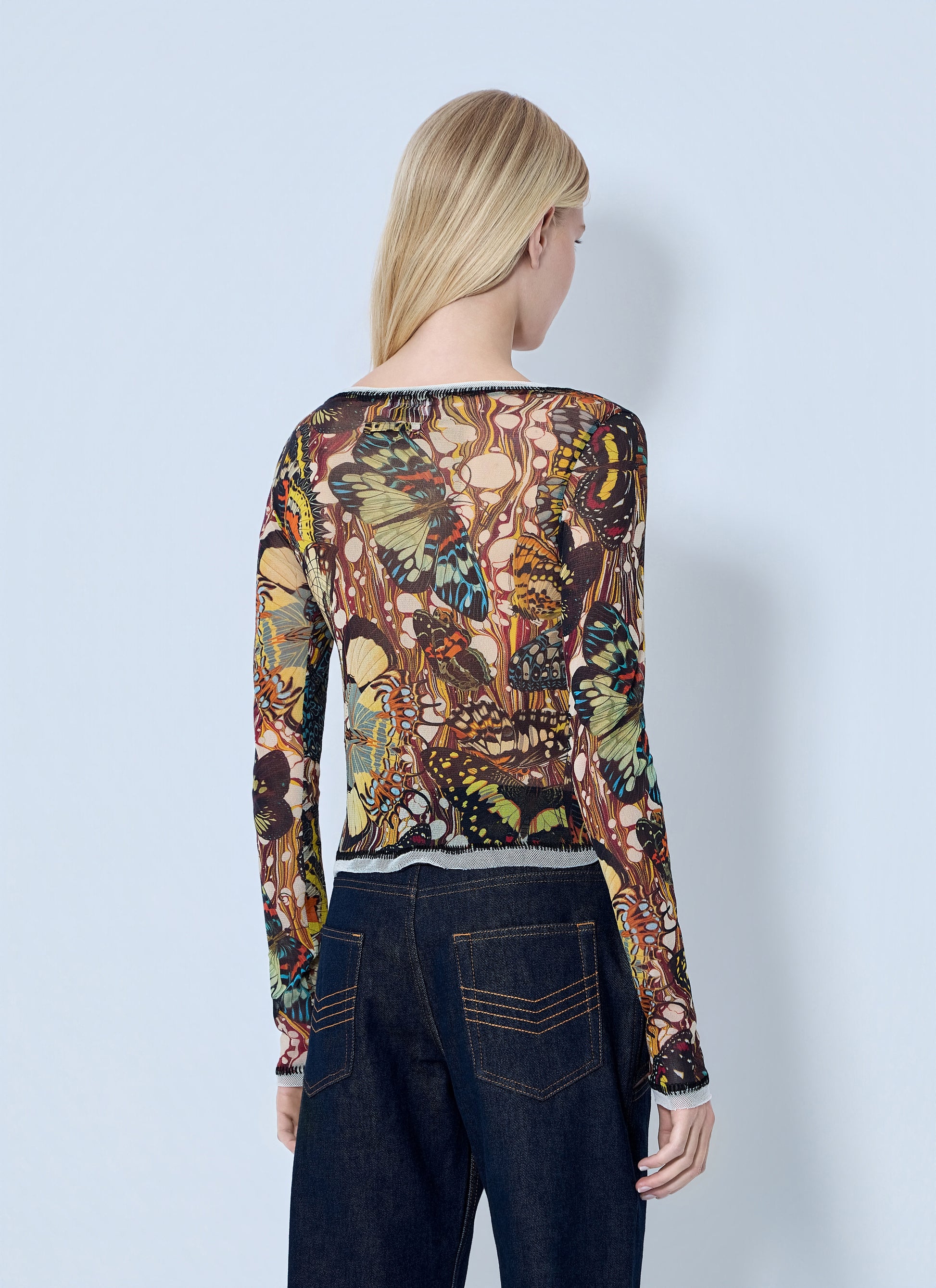 Jean Paul Gaultier Women Re-Edition The Yellow Butterfly Cardigan JEAN PAUL GAULTIER