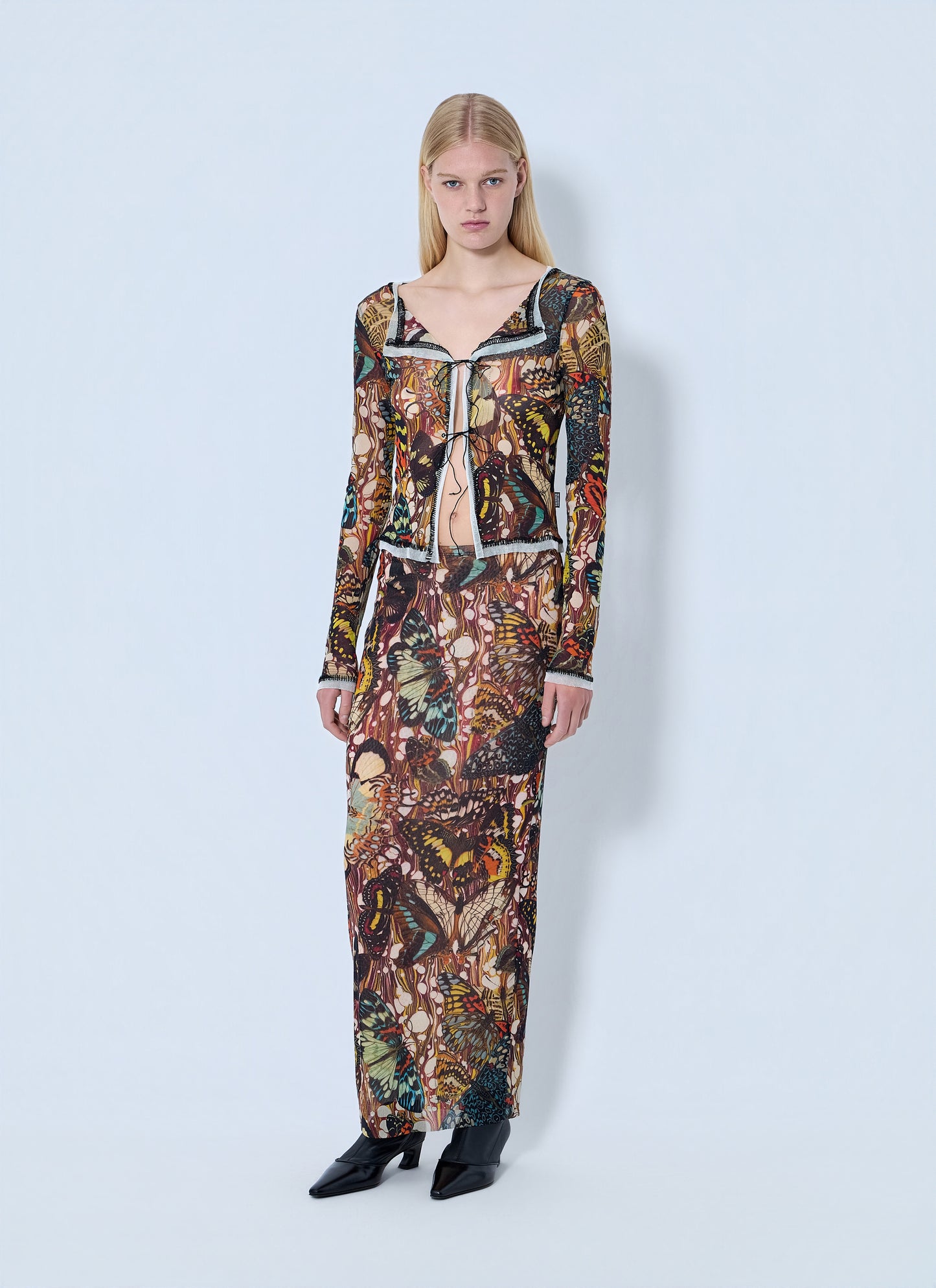 Jean Paul Gaultier Women Re-Edition The Yellow Butterfly Skirt JEAN PAUL GAULTIER