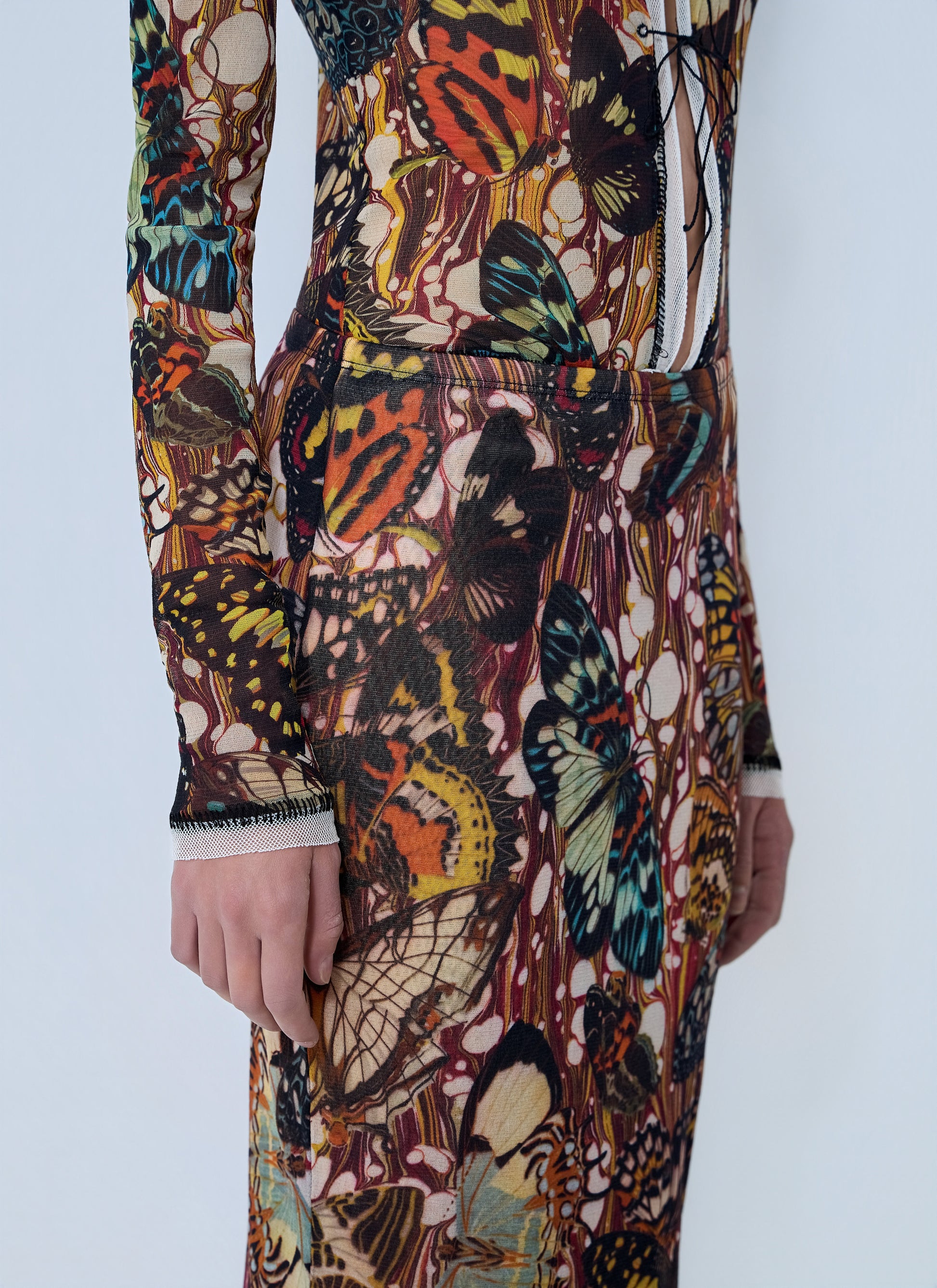Jean Paul Gaultier Women Re-Edition The Yellow Butterfly Skirt JEAN PAUL GAULTIER