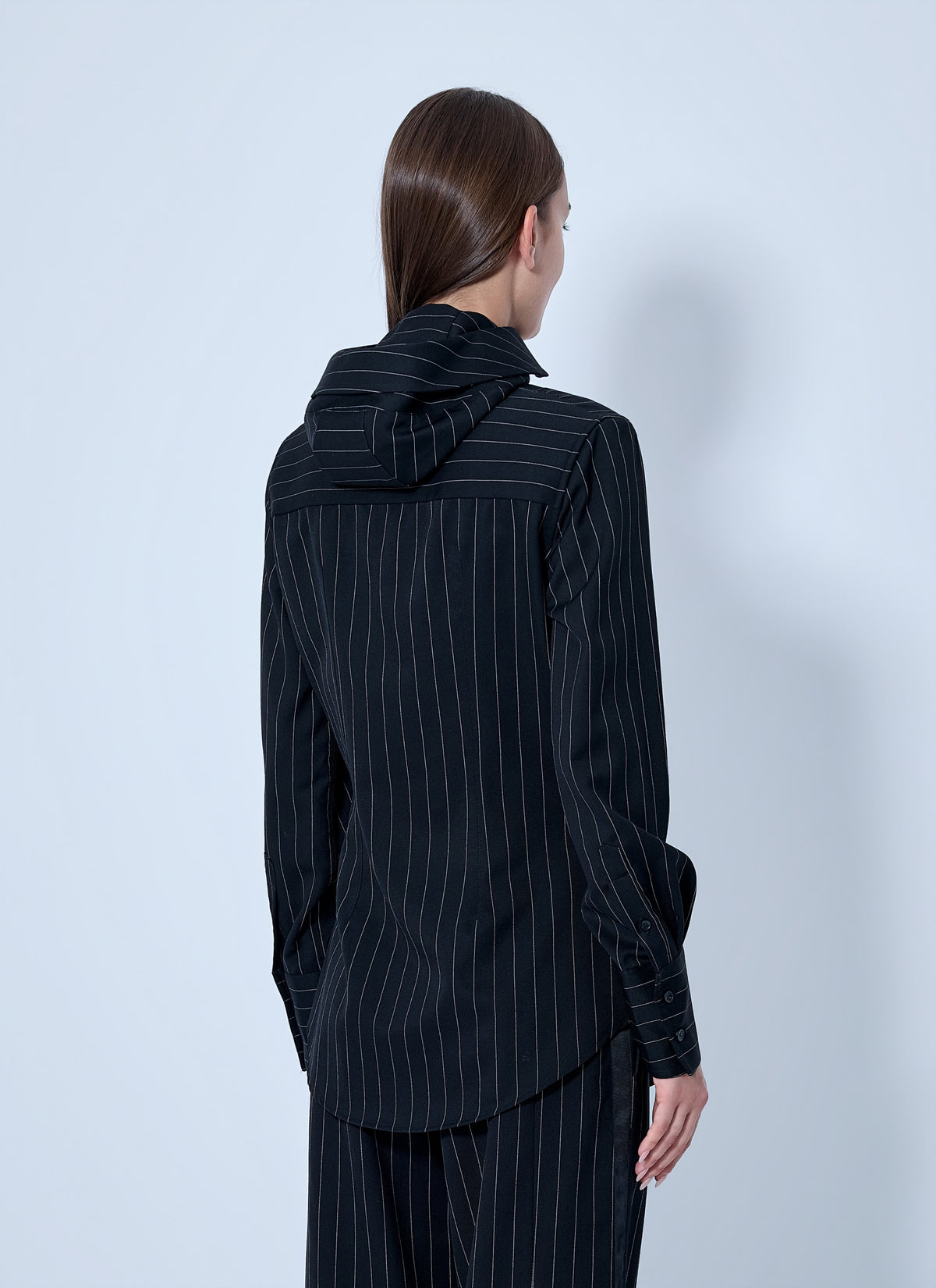 Jean Paul Gaultier Women Hooded Striped Shirt JEAN PAUL GAULTIER