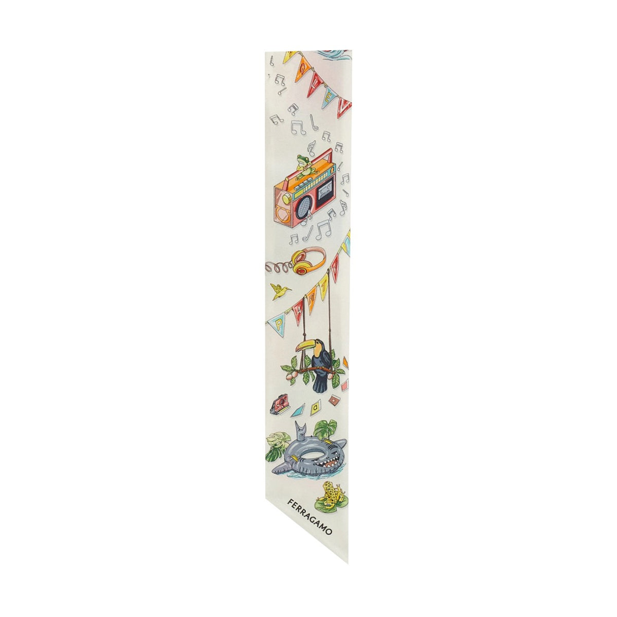 Ferragamo Women Jungle Party Print Mini Bandeau FERRAGAMO