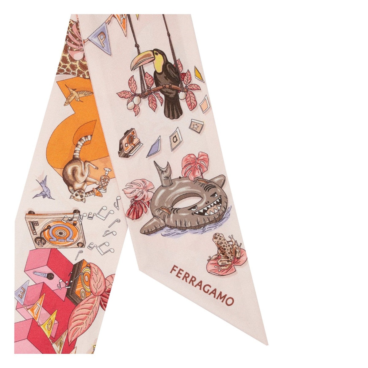 Ferragamo Women Jungle Party Print Mini Bandeau FERRAGAMO