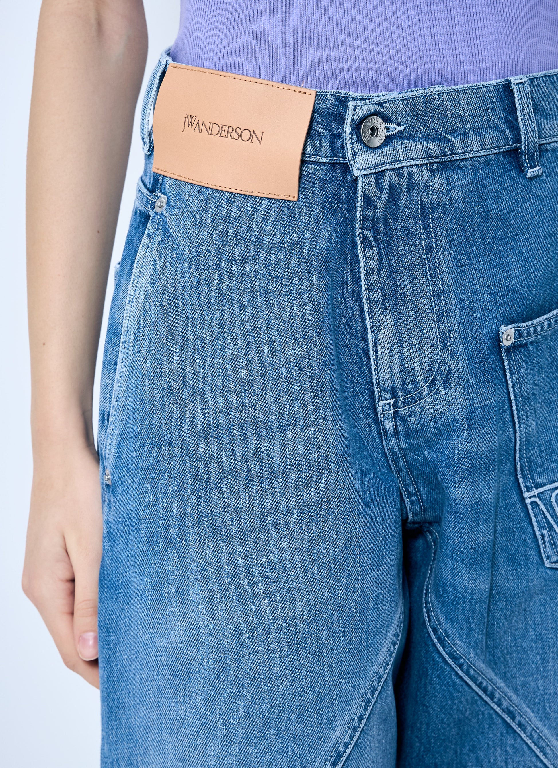 Jw Anderson Women Twisted Workwear Jeans J.W. ANDERSON