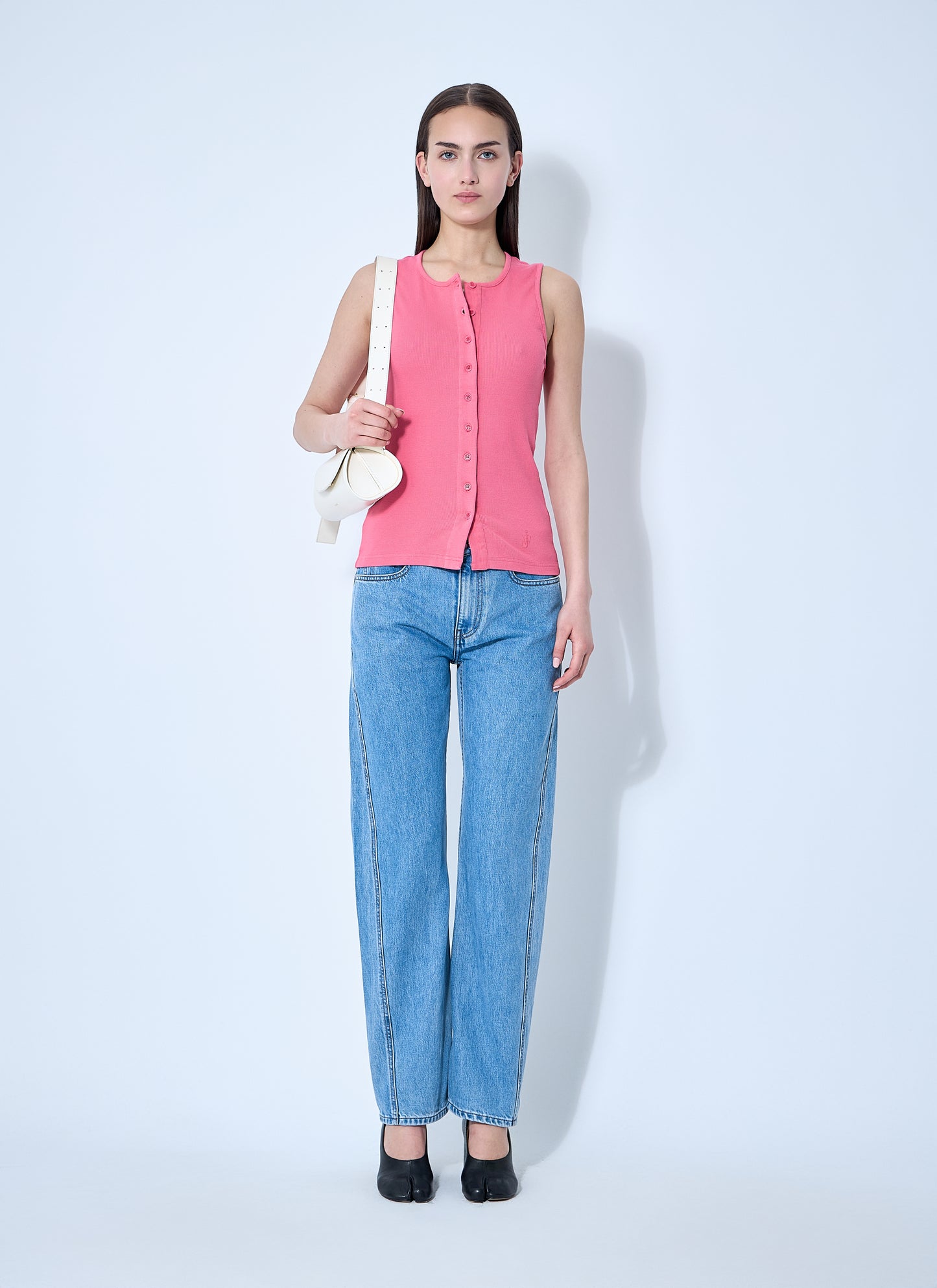 Jw Anderson Women Twisted Denim Jeans J.W. ANDERSON