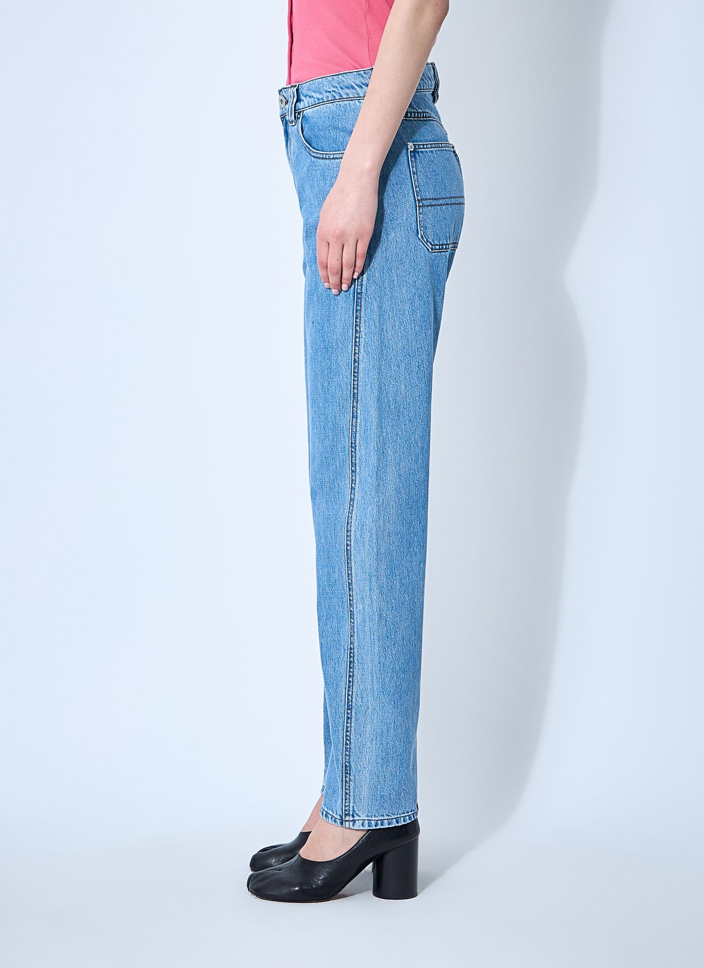 Jw Anderson Women Twisted Denim Jeans J.W. ANDERSON