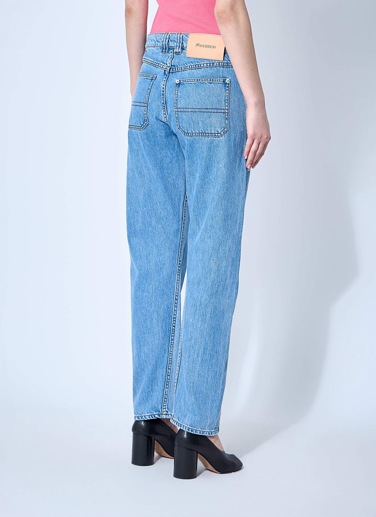Jw Anderson Women Twisted Denim Jeans J.W. ANDERSON