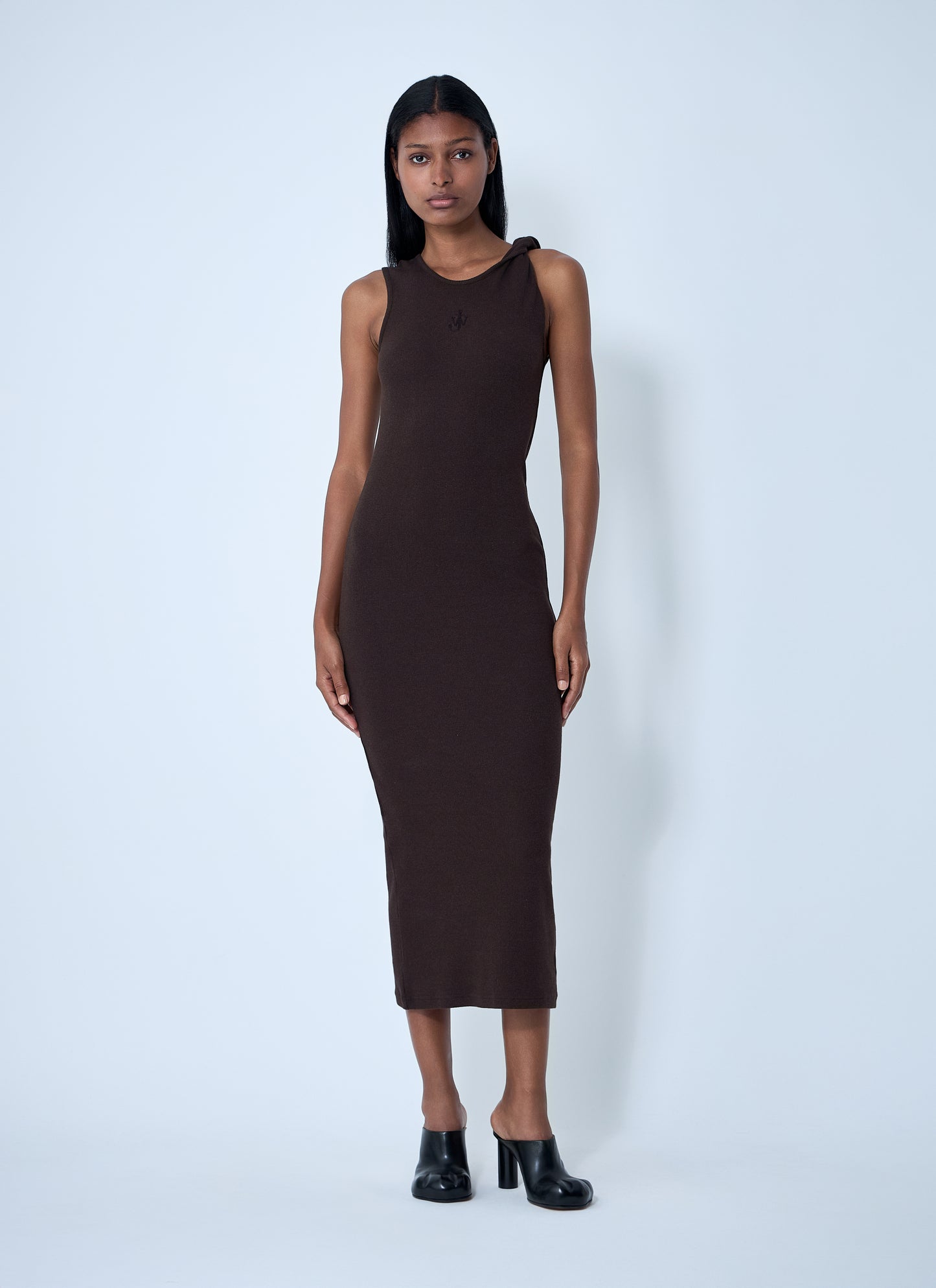Jw Anderson Women Logo Motif Rib Dress J.W. ANDERSON