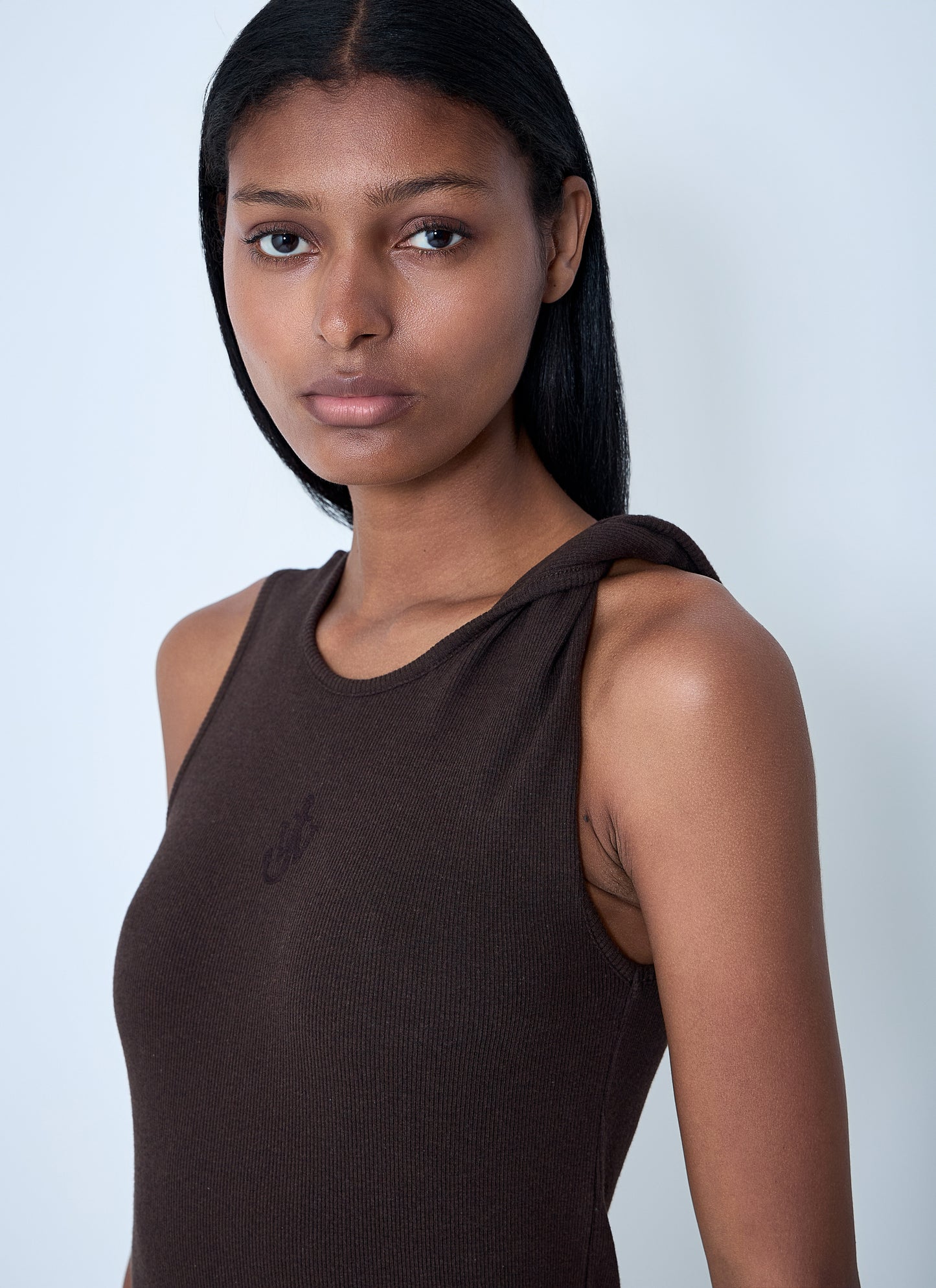 Jw Anderson Women Logo Motif Rib Dress J.W. ANDERSON