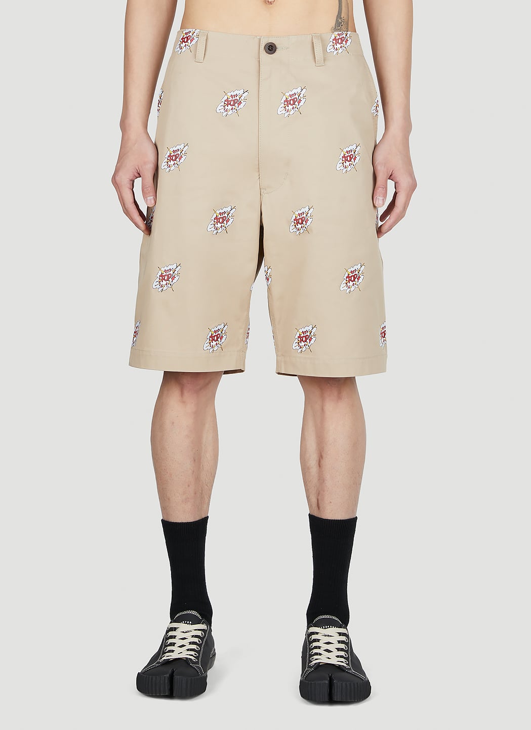 Junya Watanabe Men Roy Lichtenstein Shorts JUNYA WATANABE