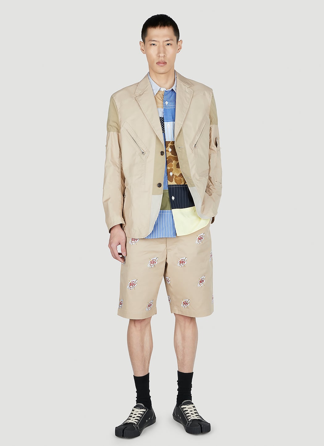 Junya Watanabe Men Roy Lichtenstein Shorts JUNYA WATANABE