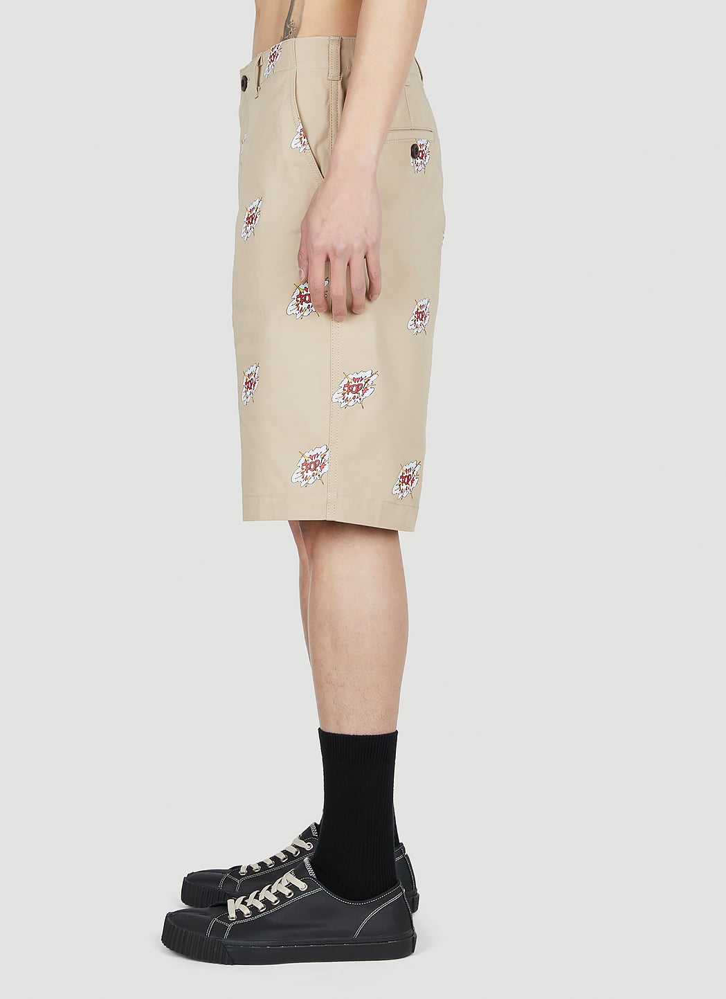 Junya Watanabe Men Roy Lichtenstein Shorts JUNYA WATANABE