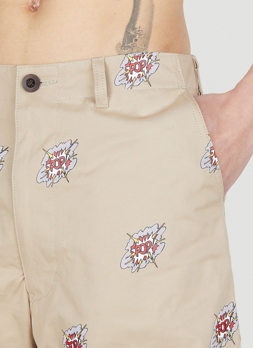 Junya Watanabe Men Roy Lichtenstein Shorts JUNYA WATANABE