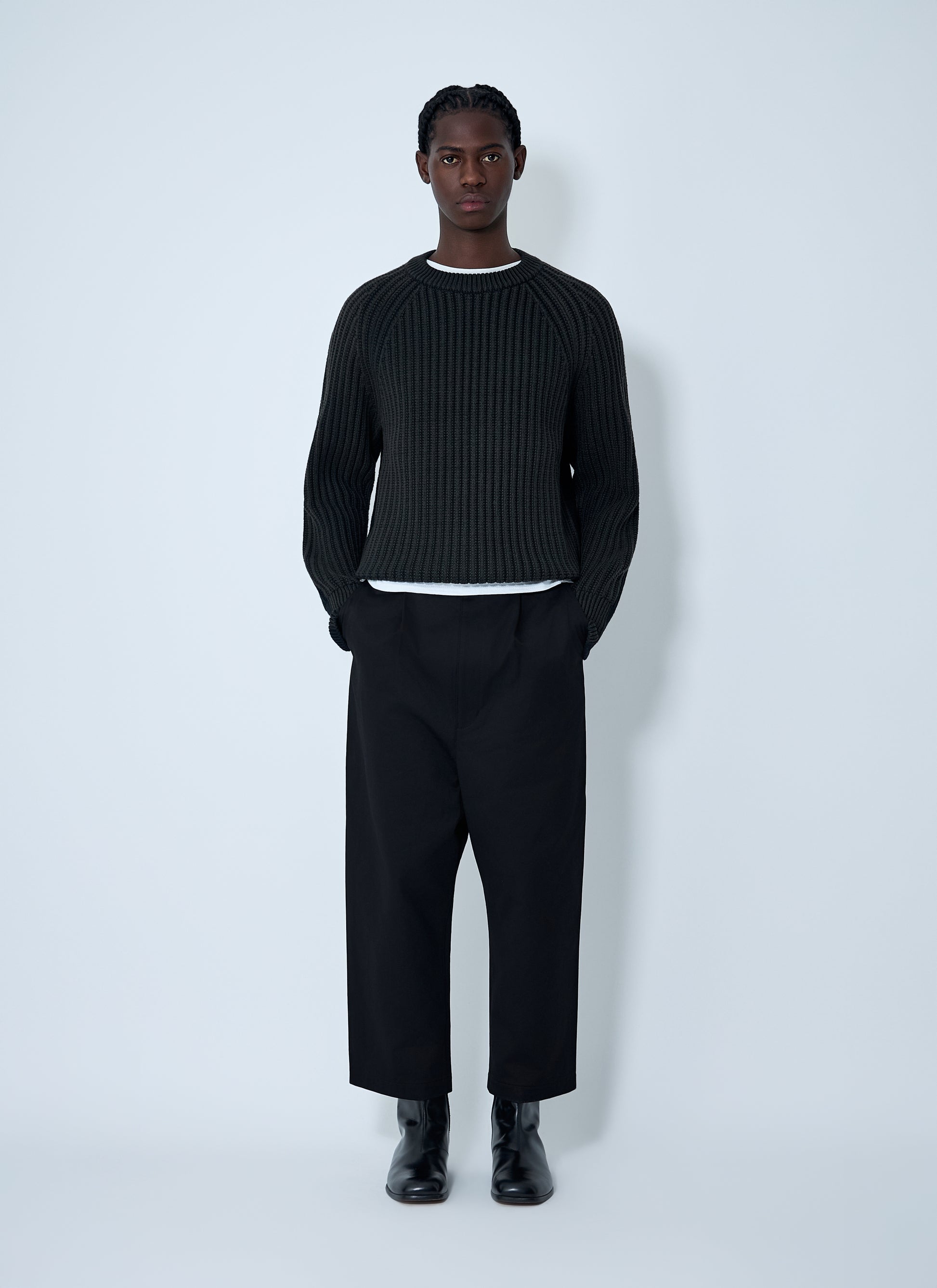 Junya Watanabe Men Pleated Wide-Leg Pants JUNYA WATANABE