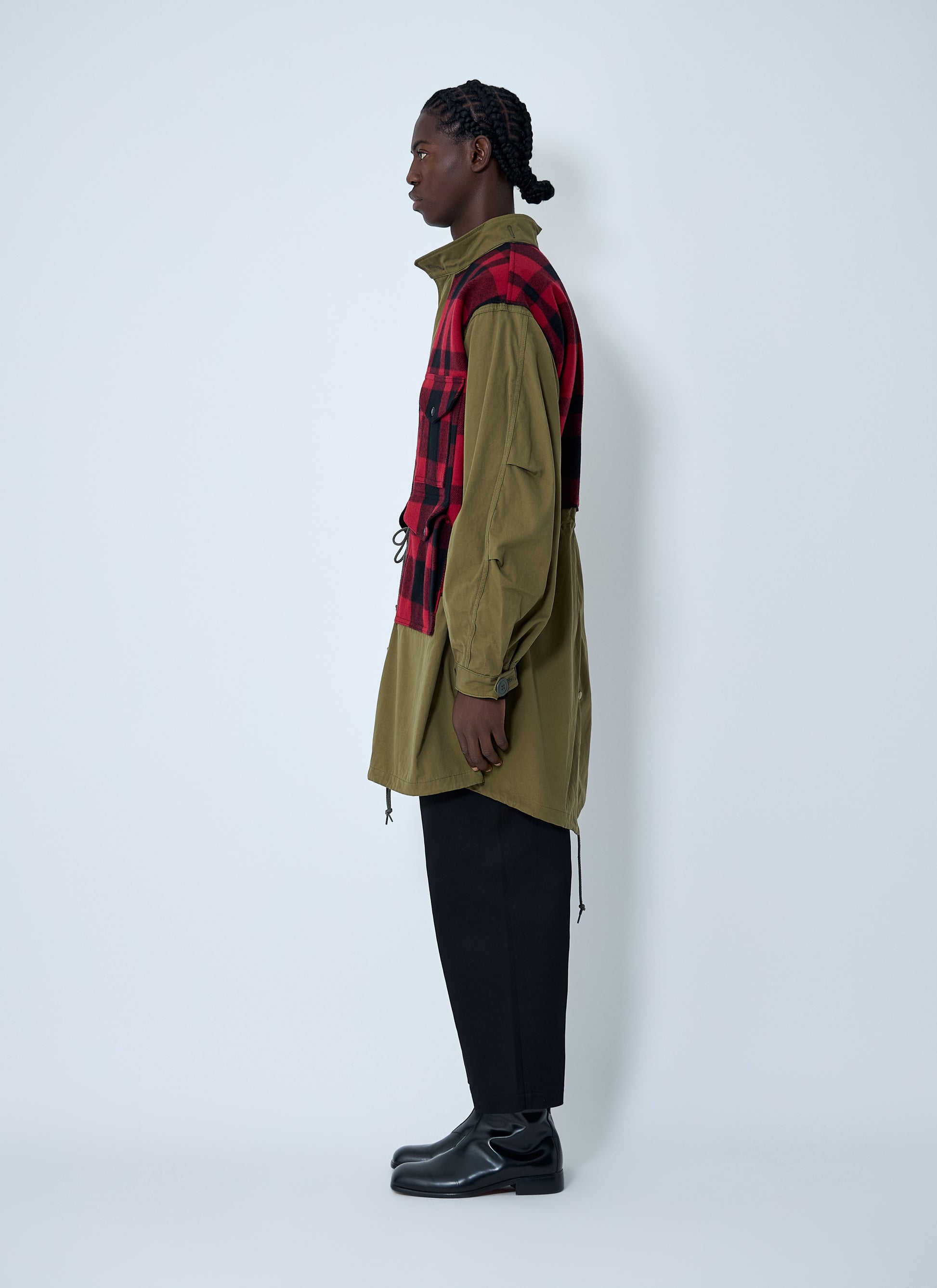 Junya Watanabe Men Check Coat JUNYA WATANABE