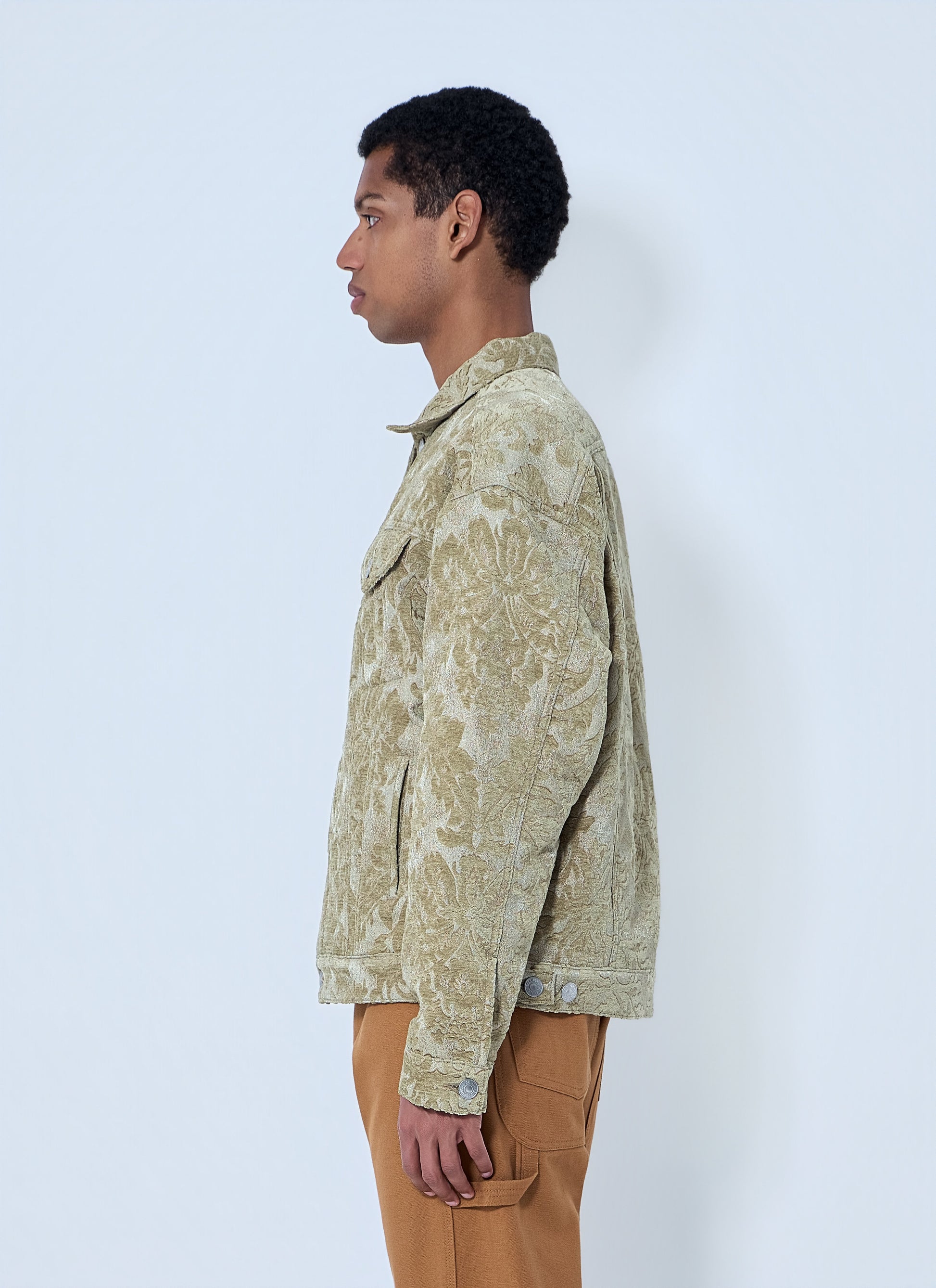 Junya Watanabe Men Patterned Denim Jacket JUNYA WATANABE