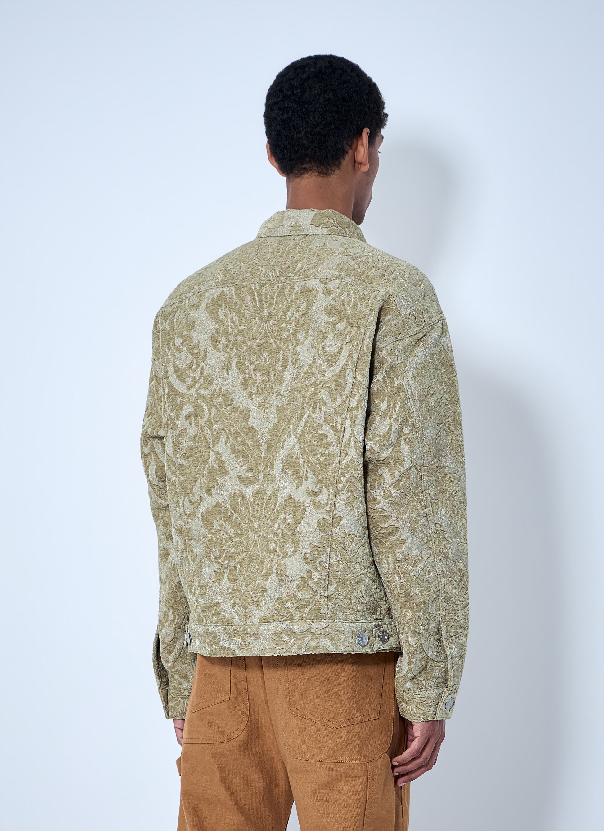 Junya Watanabe Men Patterned Denim Jacket JUNYA WATANABE