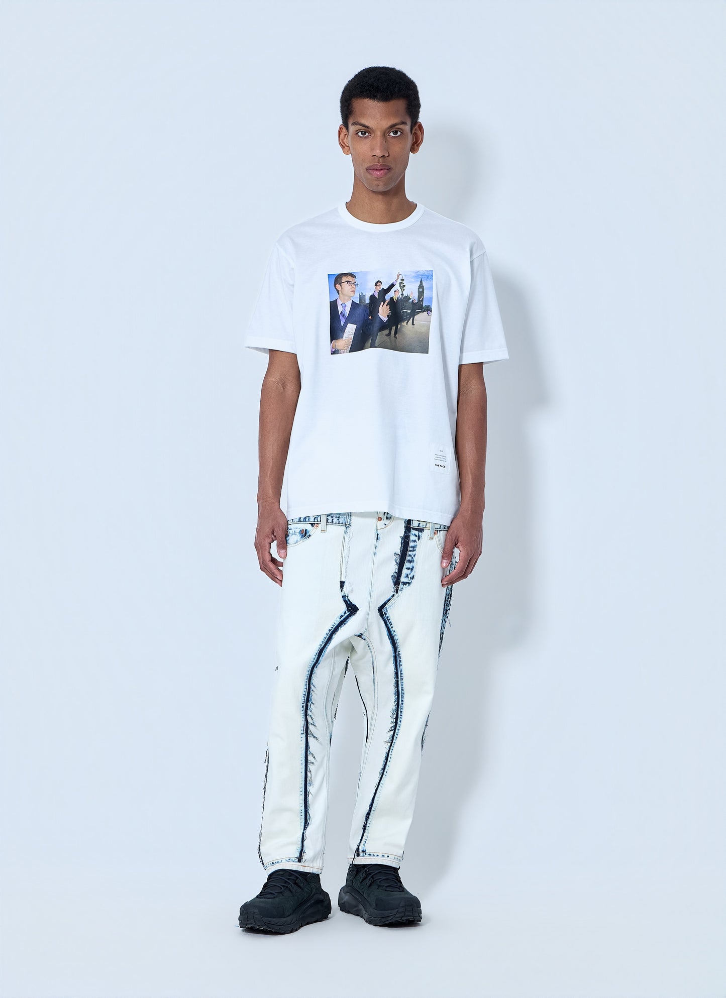 Junya Watanabe Men Deconstructed Panelled Denim Trousers JUNYA WATANABE