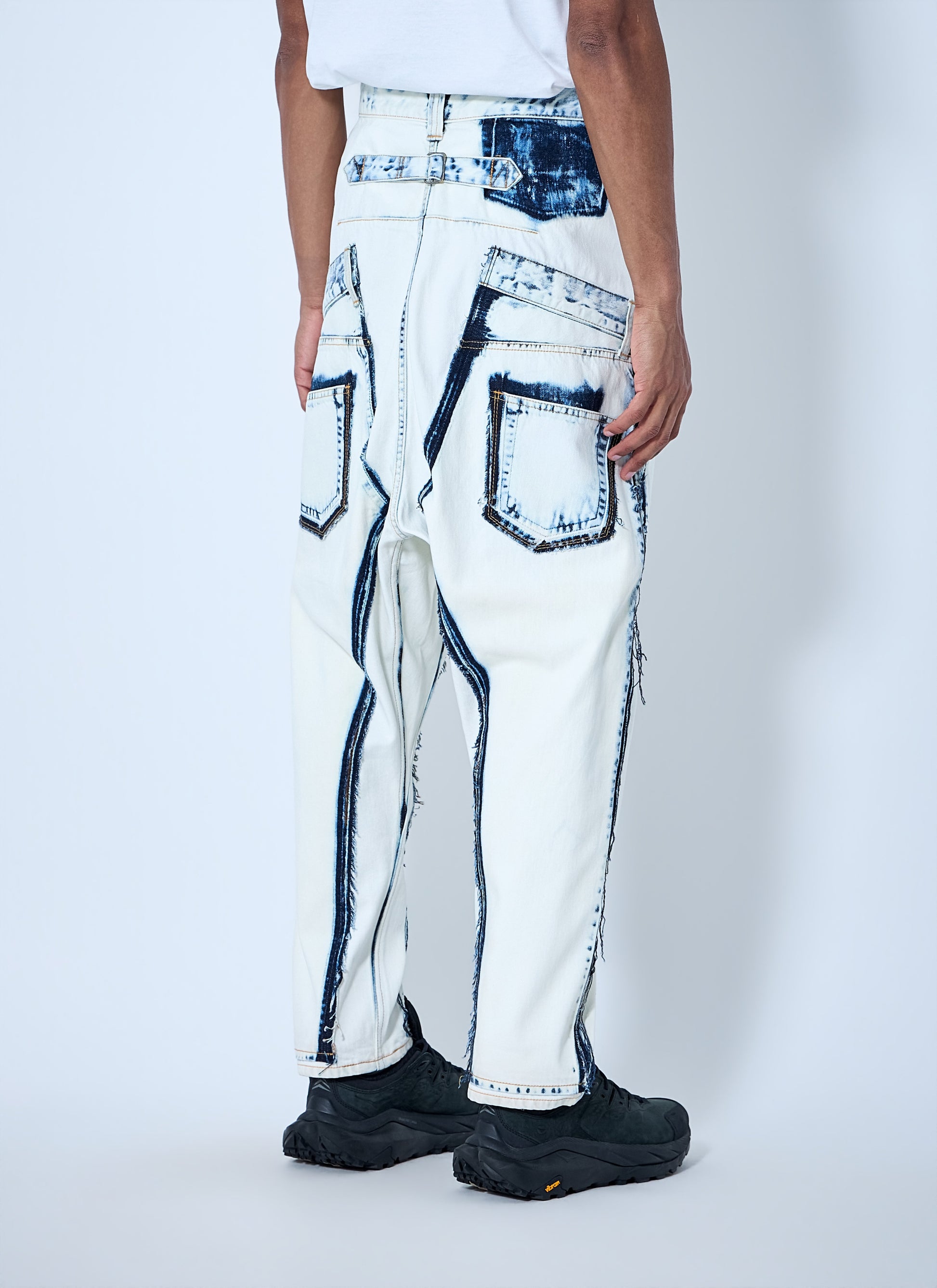 Junya Watanabe Men Deconstructed Panelled Denim Trousers JUNYA WATANABE