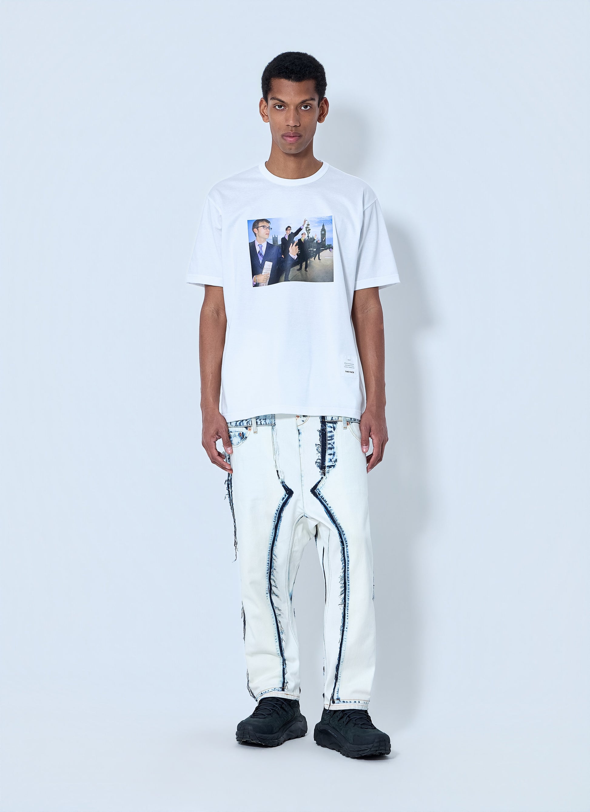 Junya Watanabe Men Graphic Print T-Shirt JUNYA WATANABE