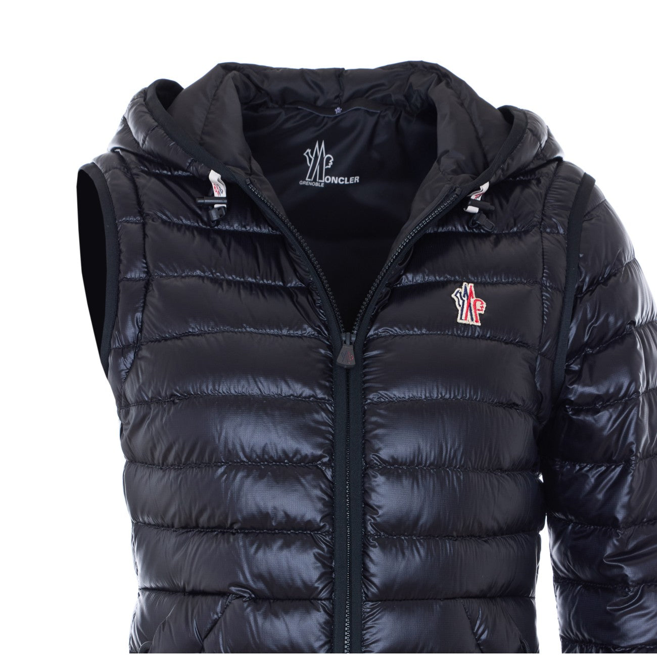 Moncler Grenoble Women Karuras Short Down Jacket With 2-In-1 Hood MONCLER GRENOBLE