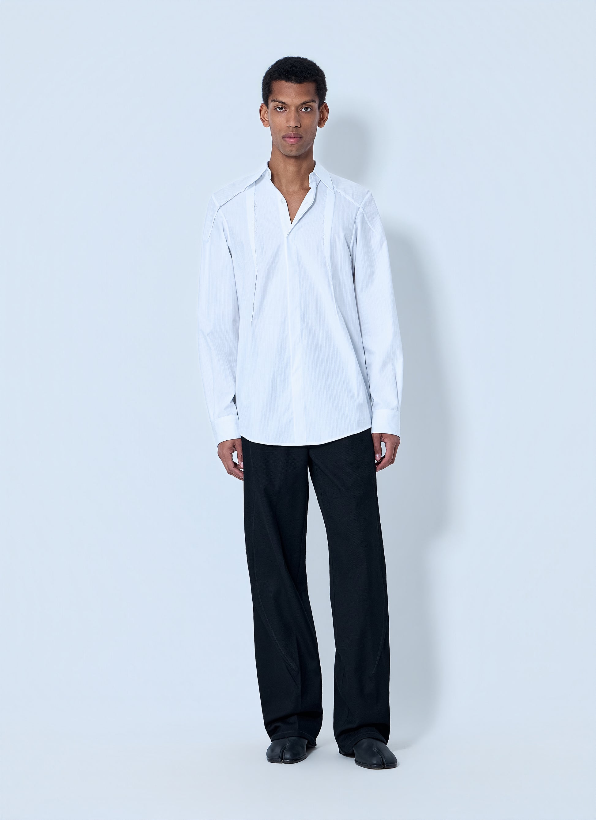 Kiko Kostadinov Men High-Waisted Pleated Trousers KIKO KOSTADINOV