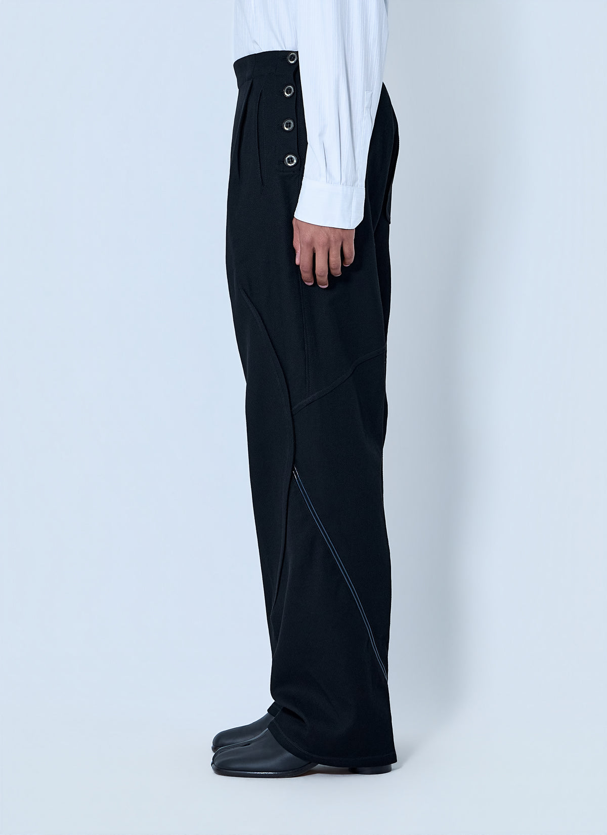 Kiko Kostadinov Men High-Waisted Pleated Trousers KIKO KOSTADINOV