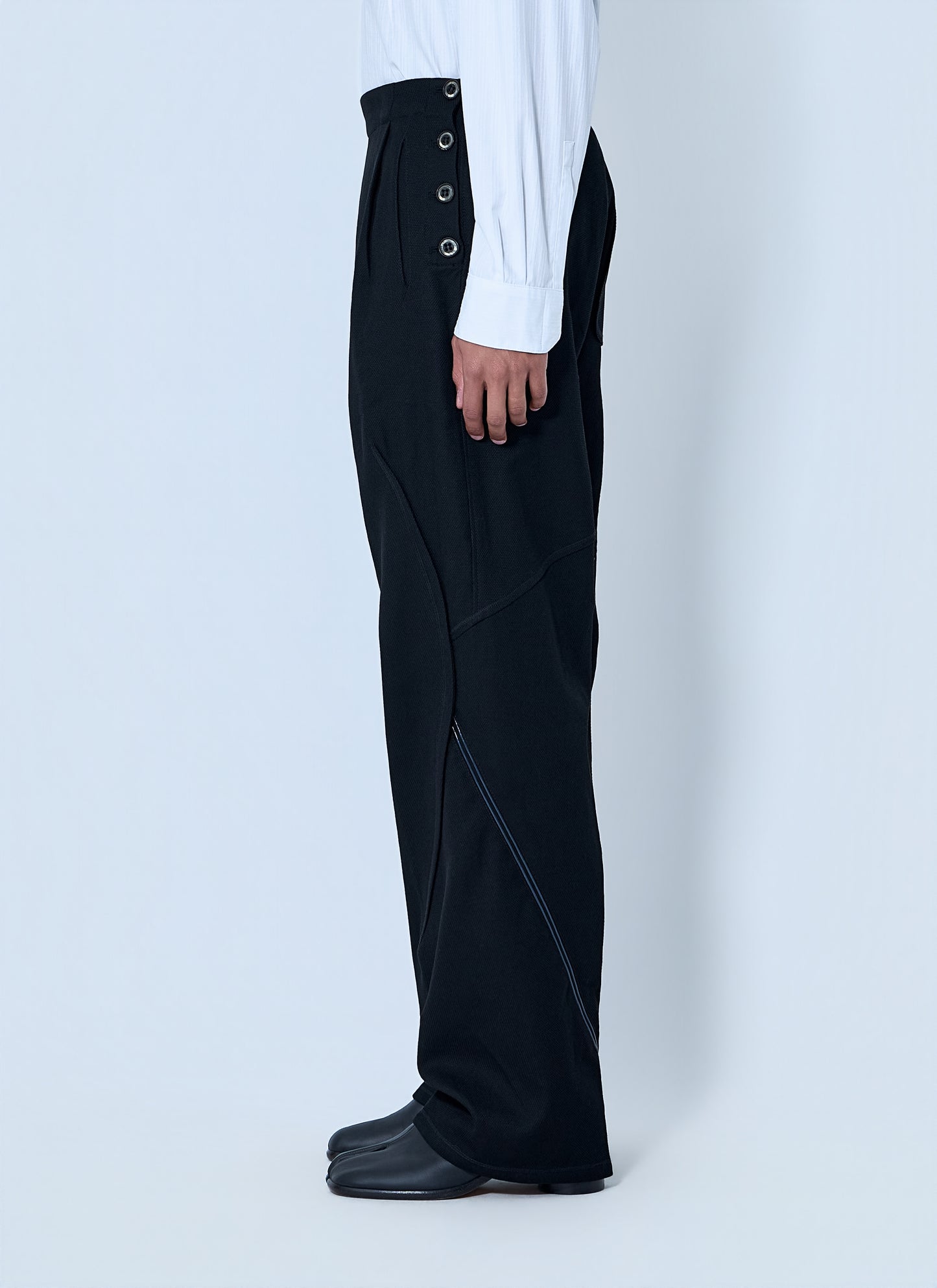 Kiko Kostadinov Men High-Waisted Pleated Trousers KIKO KOSTADINOV
