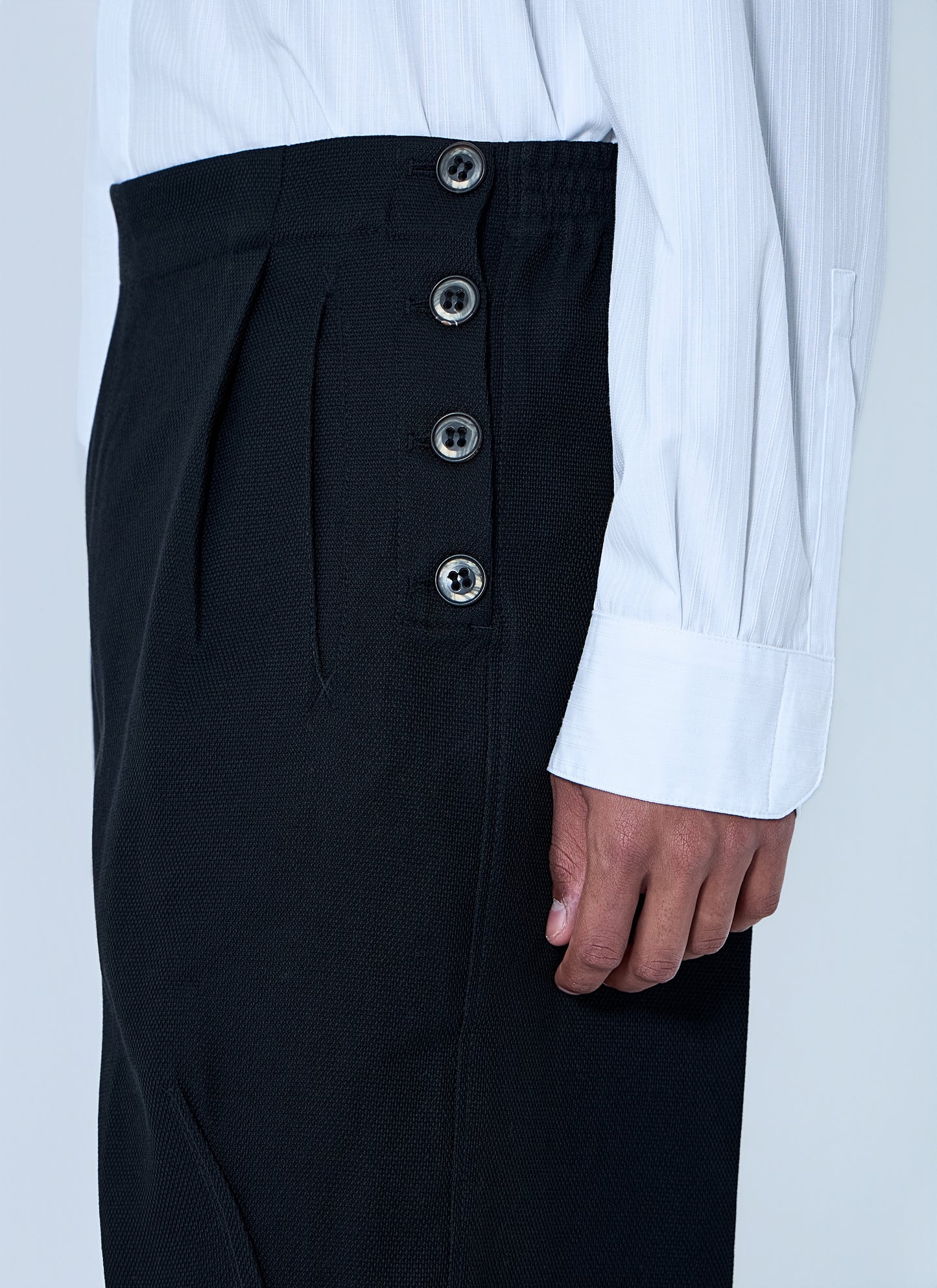 Kiko Kostadinov Men High-Waisted Pleated Trousers KIKO KOSTADINOV