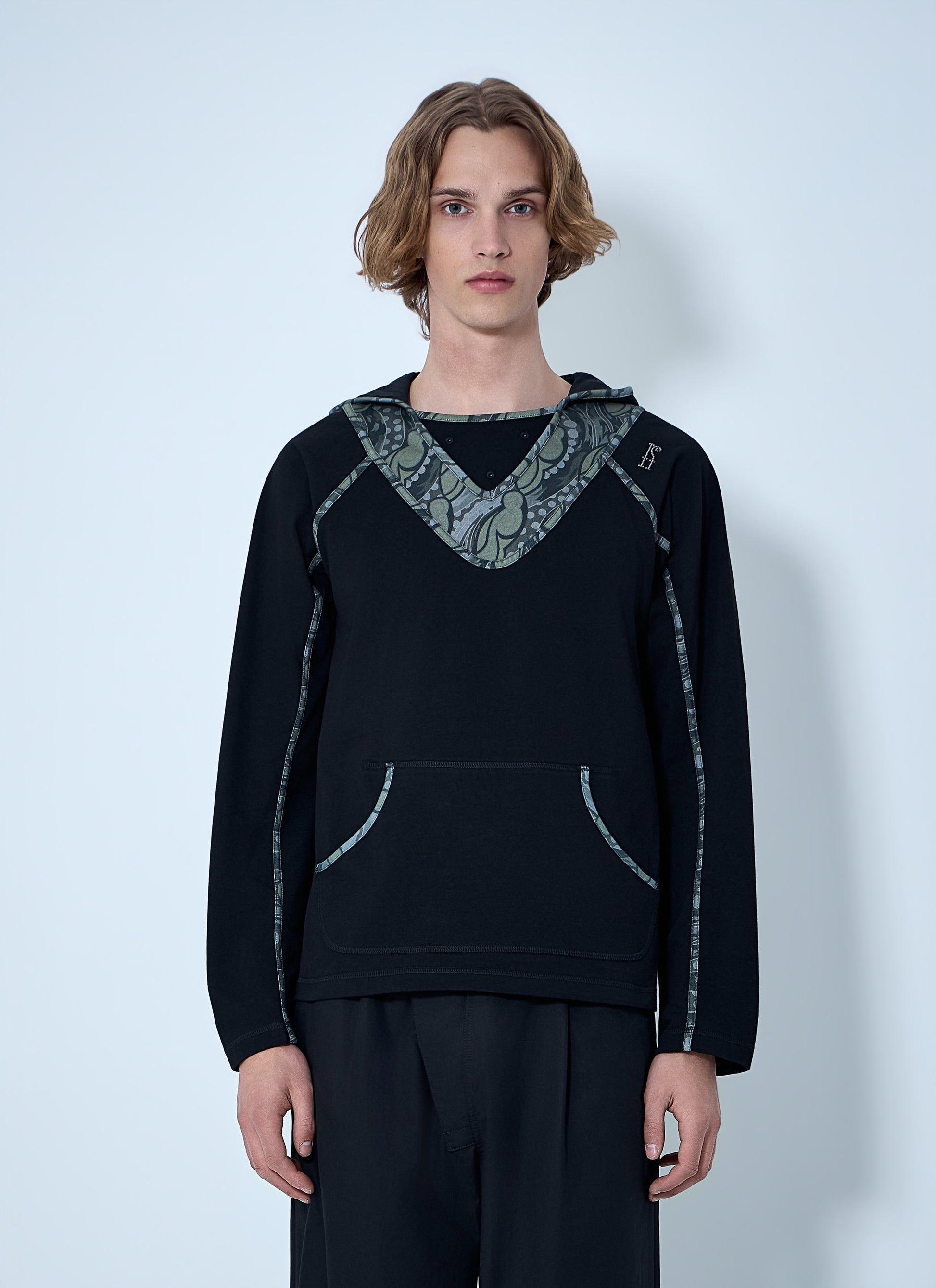 Kiko Kostadinov Men Gizi Hooded Top KIKO KOSTADINOV