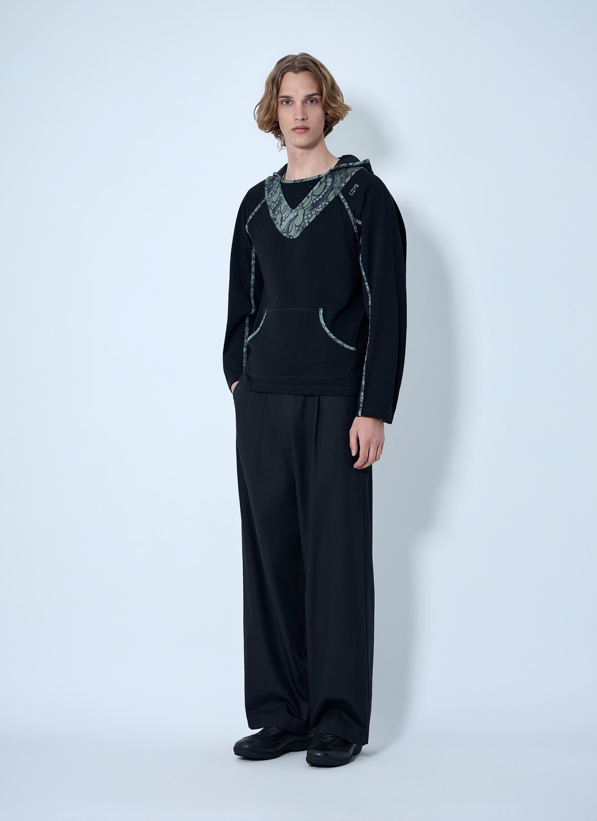 Kiko Kostadinov Men Gizi Hooded Top KIKO KOSTADINOV