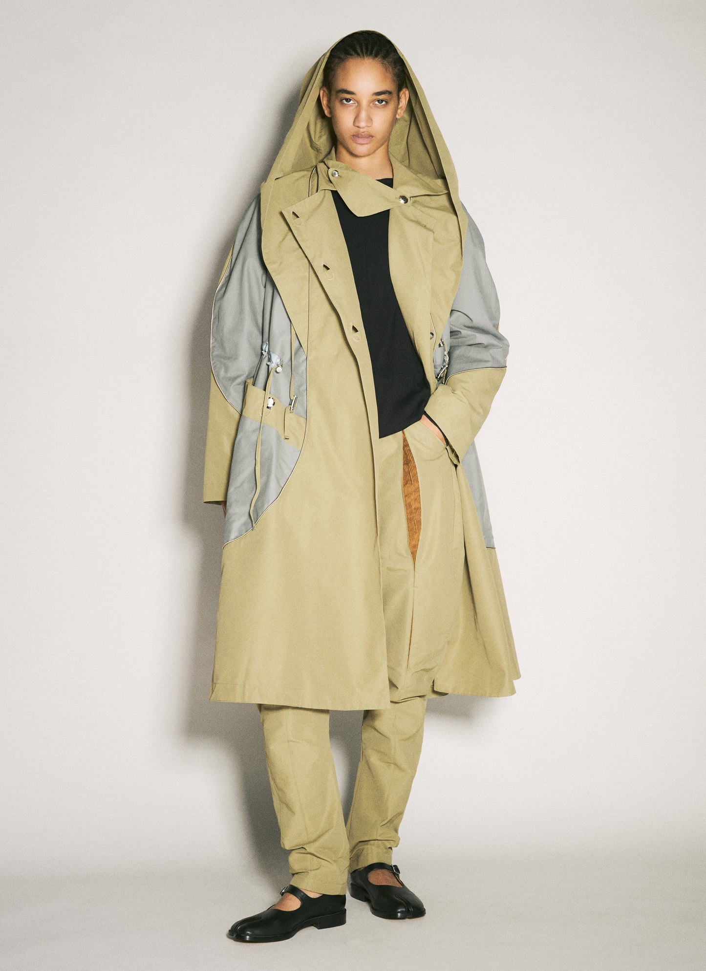 Kiko Kostadinov Women Herne Hooded Trench Coat Kiko Kostadinov