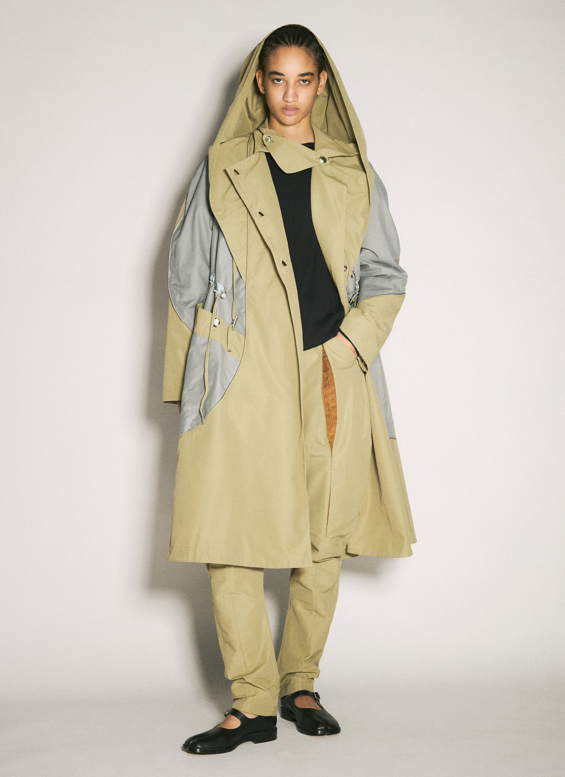 Kiko Kostadinov Women Herne Hooded Trench Coat Kiko Kostadinov