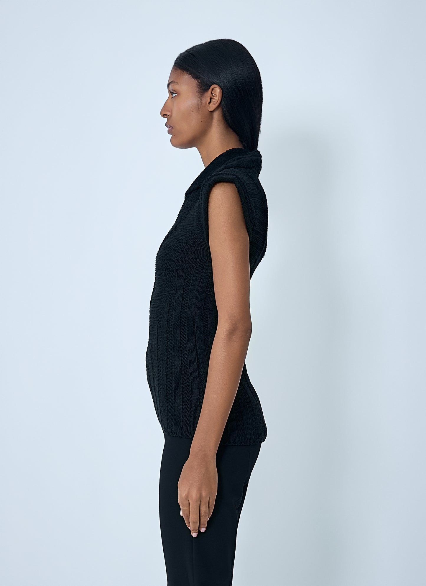 Kiko Kostadinov Women Quimby Knitted Polo Vest Kiko Kostadinov