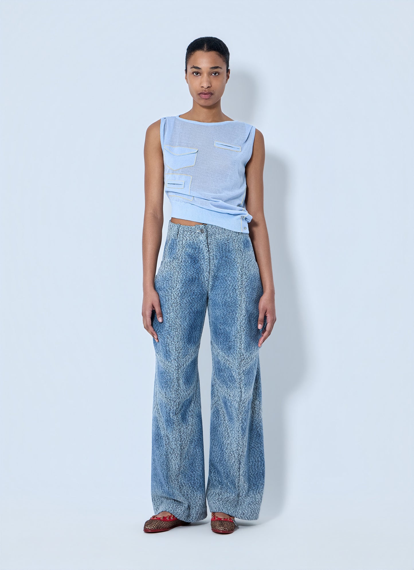 Kiko Kostadinov Women Centennial Denim Pants KIKO KOSTADINOV