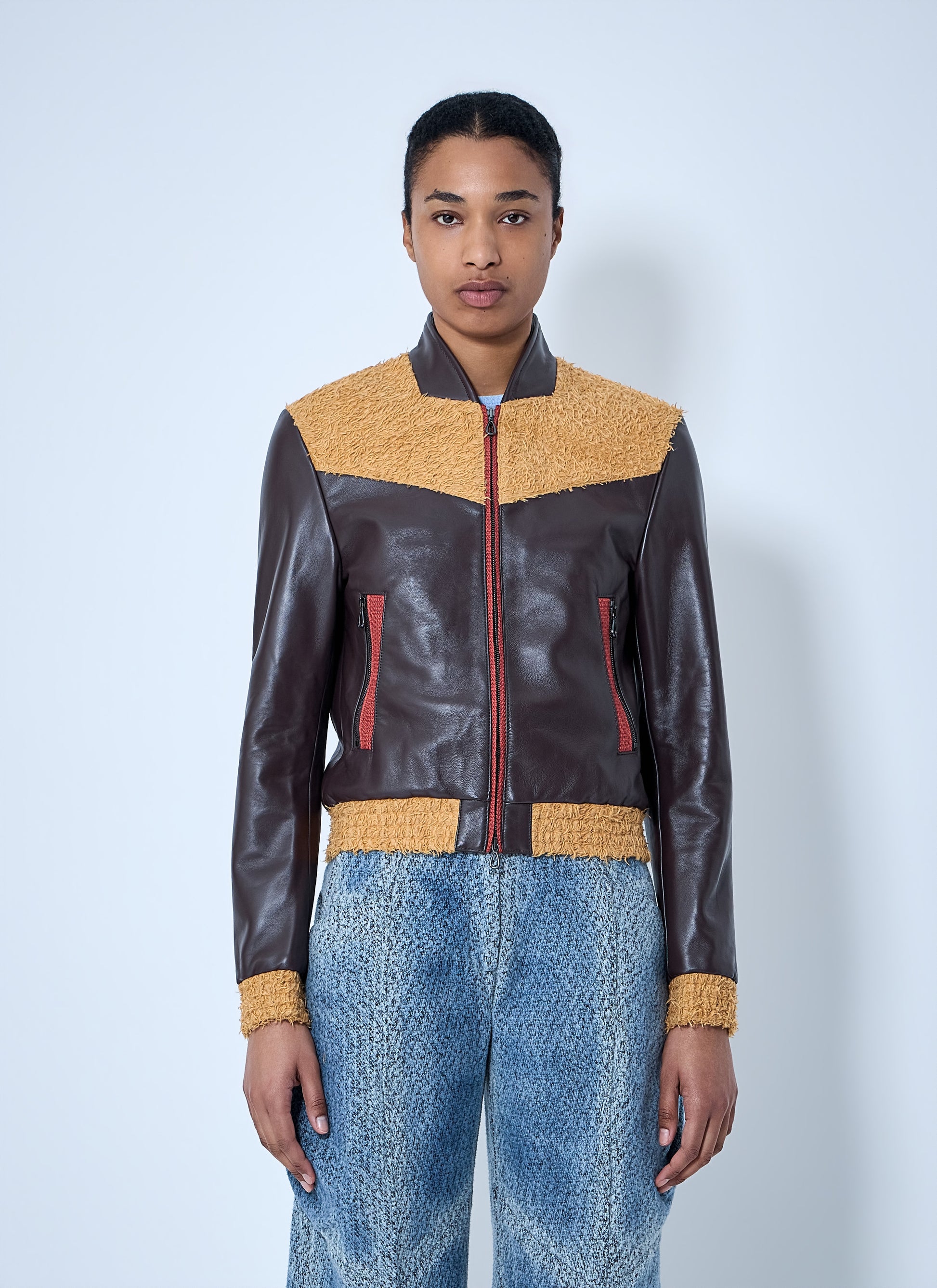 Kiko Kostadinov Women Konrad Leather Jacket KIKO KOSTADINOV