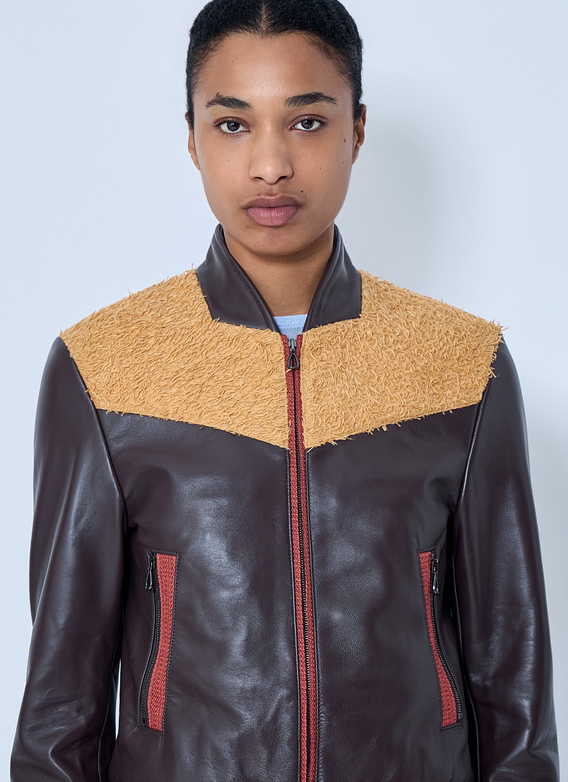 Kiko Kostadinov Women Konrad Leather Jacket KIKO KOSTADINOV