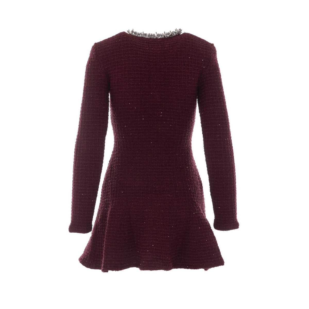 Self Portrait Women Knit Embellished Mini Dress SELF-PORTRAIT