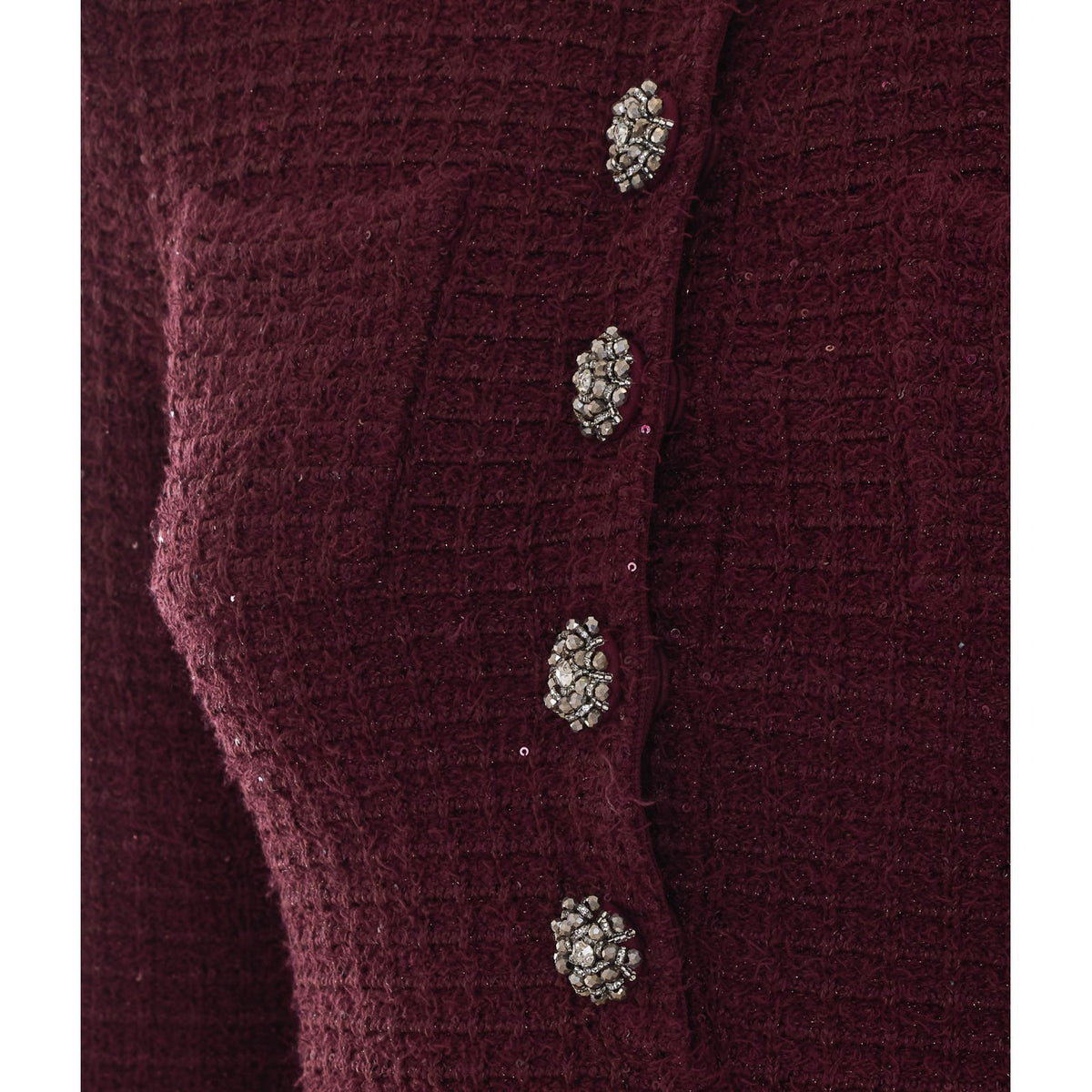 Self Portrait Women Knit Embellished Mini Dress SELF-PORTRAIT