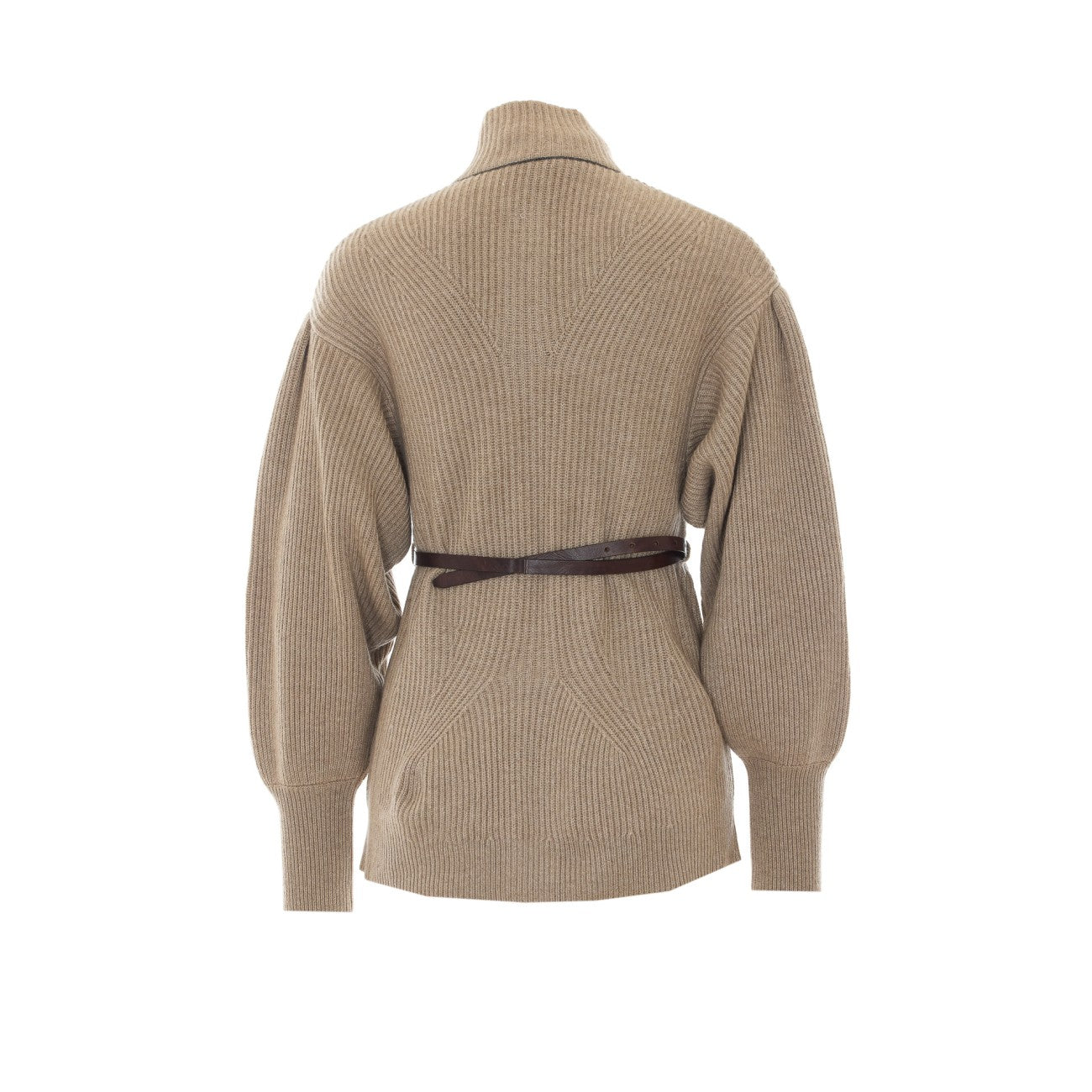 Brunello Cucinelli Women Knitted Belted Cardigan BRUNELLO CUCINELLI