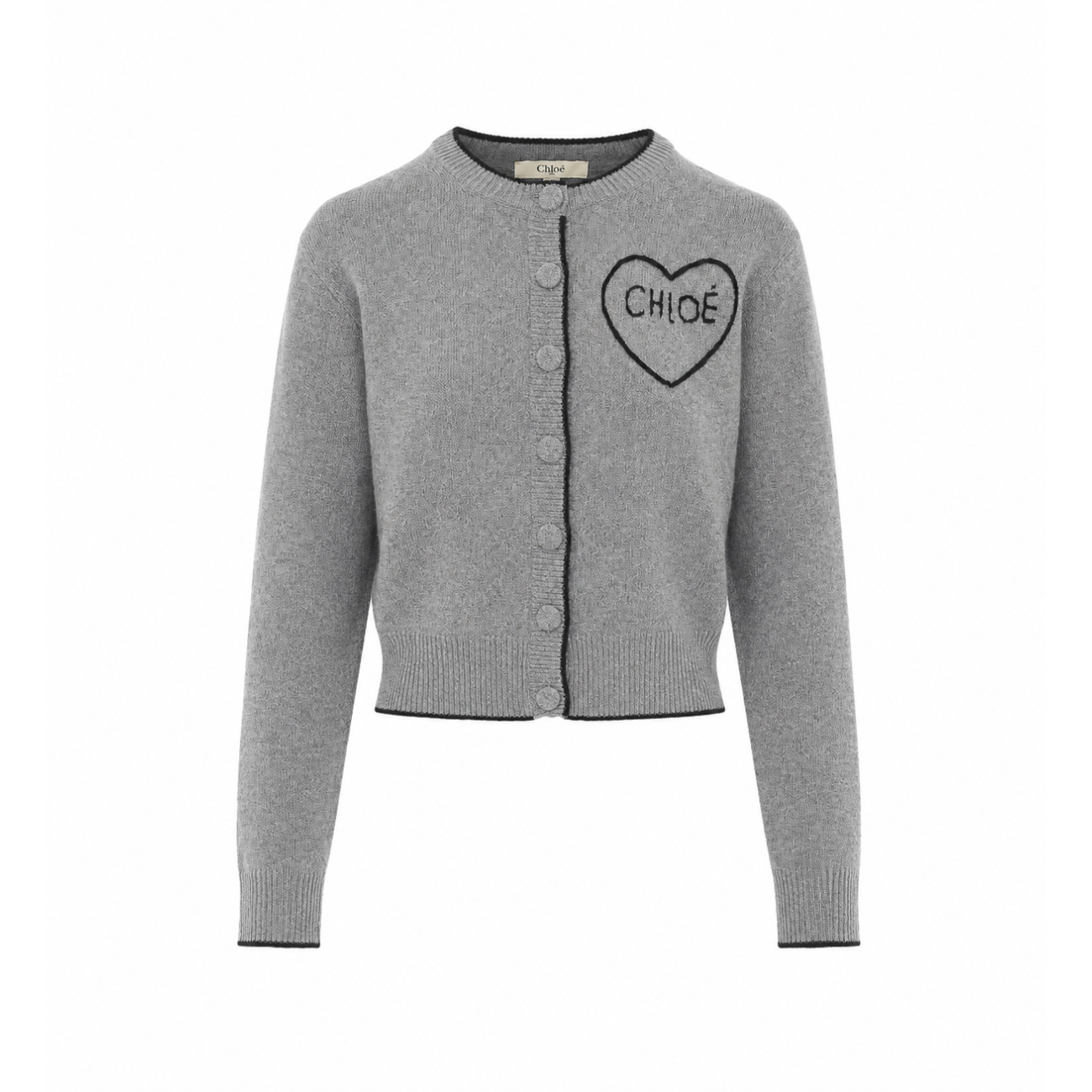 Chloe' Women Knitted Logo Cardigan CHLOE