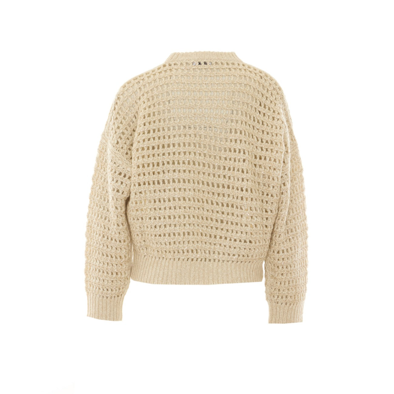 Brunello Cucinelli Women Knitted Net Sweater BRUNELLO CUCINELLI