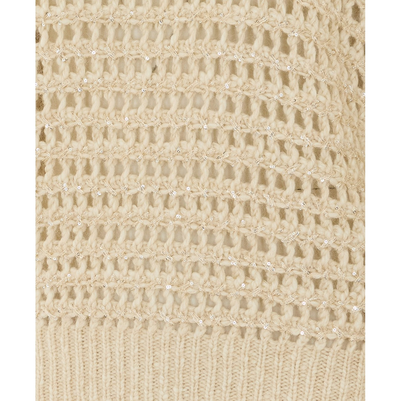 Brunello Cucinelli Women Knitted Net Sweater BRUNELLO CUCINELLI