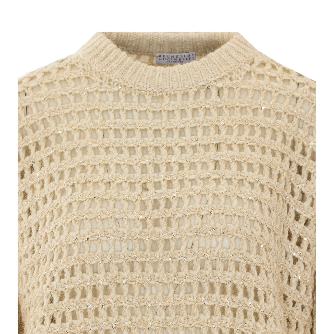 Brunello Cucinelli Women Knitted Net Sweater BRUNELLO CUCINELLI