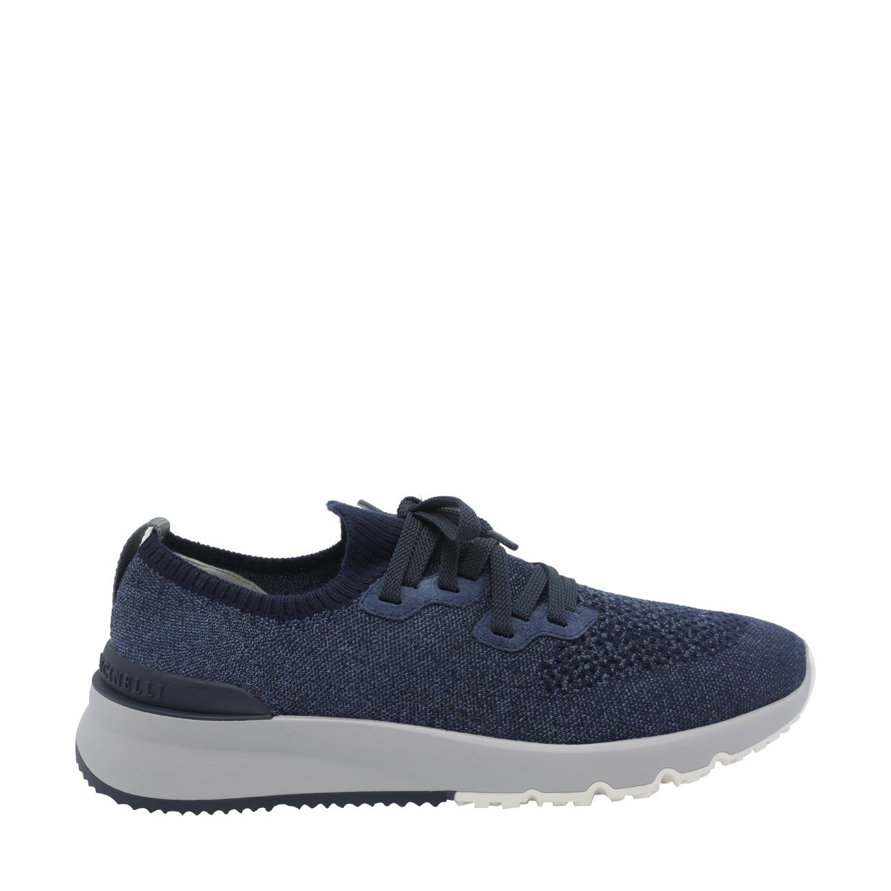 Brunello Cucinelli Men Knitted Runner Sneakers With Logo BRUNELLO CUCINELLI